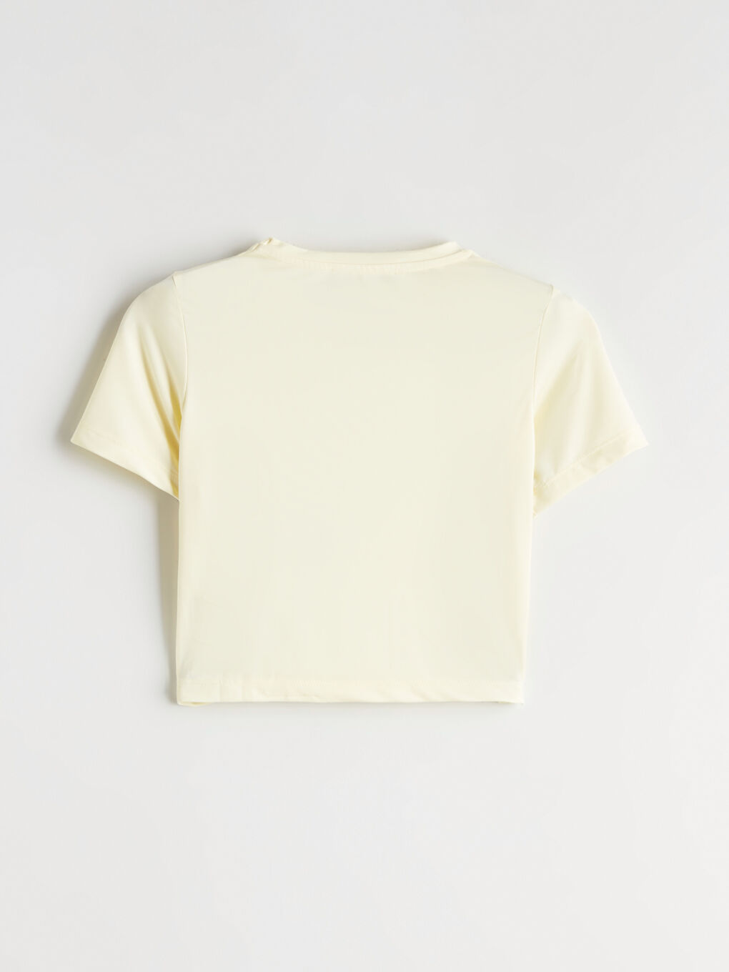 Sarı Bisiklet Yaka Kız Çocuk Tişört ve Etek-3