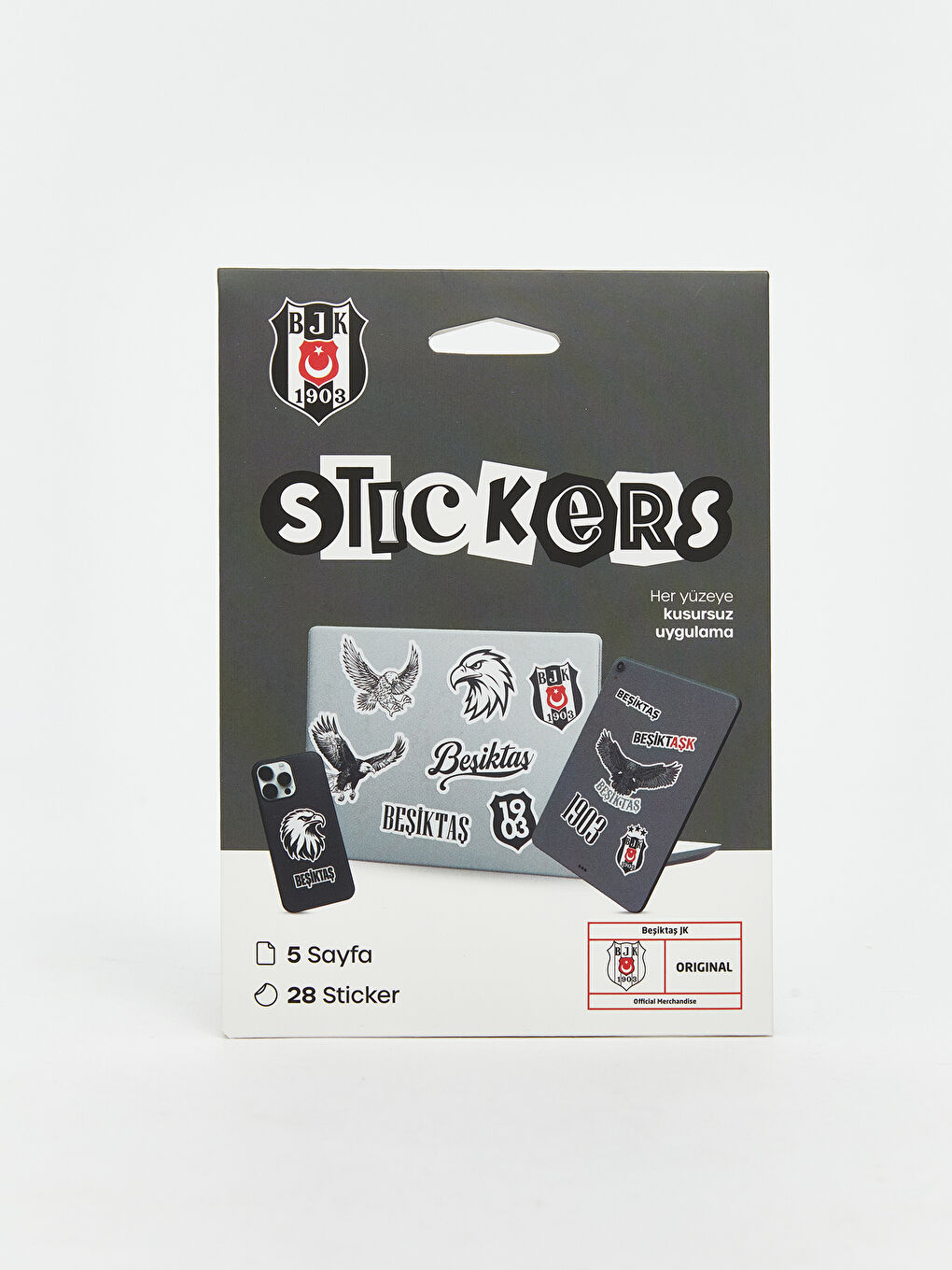 Beşiktaş Lisanslı Sticker Seti