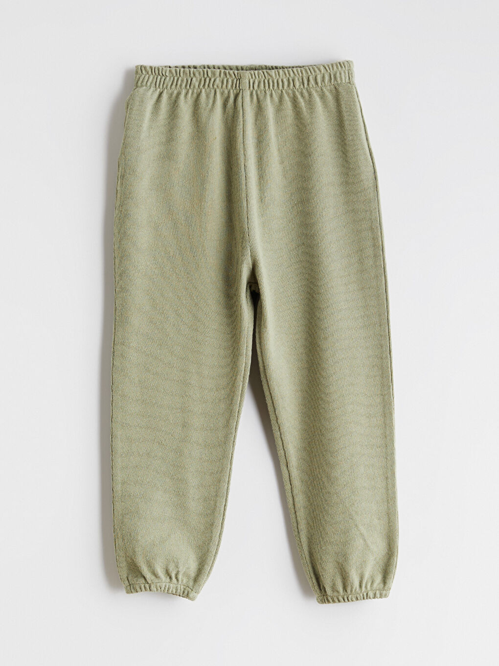 Yeşil Bisiklet Yaka Erkek Bebek Sweatshirt ve Eşofman Altı-4