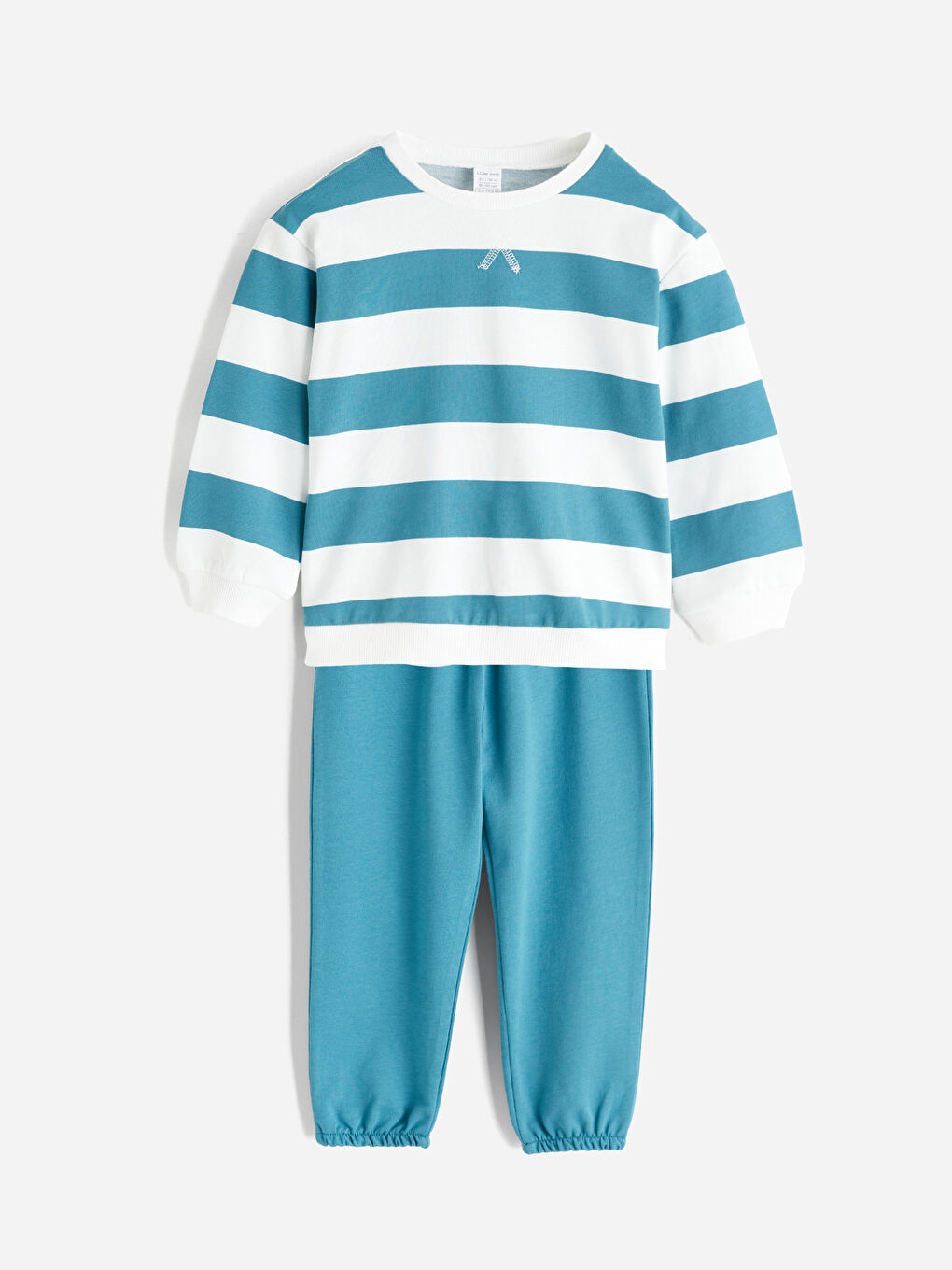 Crew Neck Baby Boys' Sweatshirt and Sweatpants