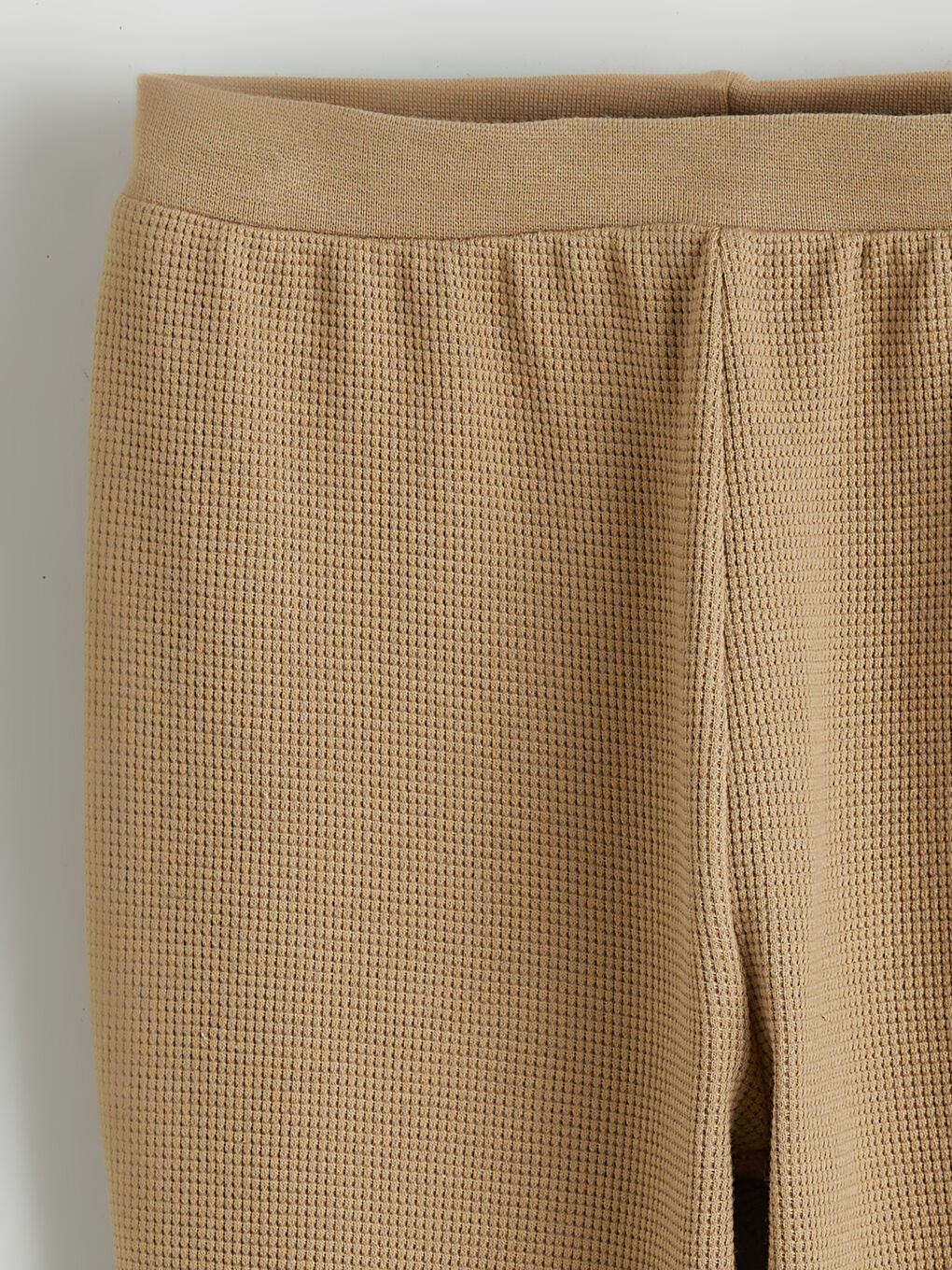 Bej Bisiklet Yaka Erkek Bebek Sweatshirt ve Eşofman Altı-7