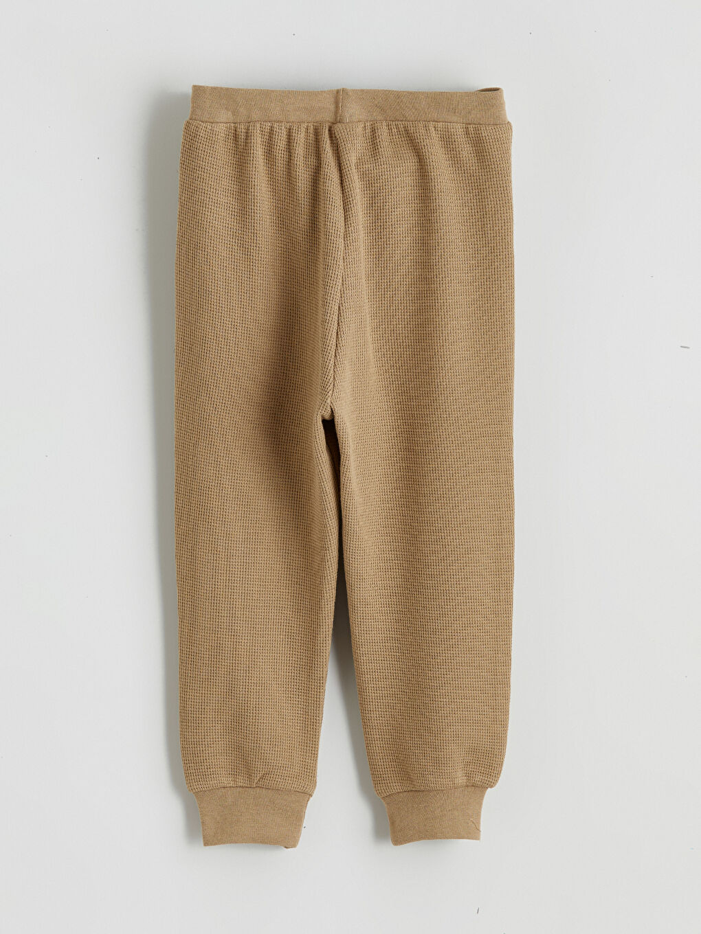 Bej Bisiklet Yaka Erkek Bebek Sweatshirt ve Eşofman Altı-8