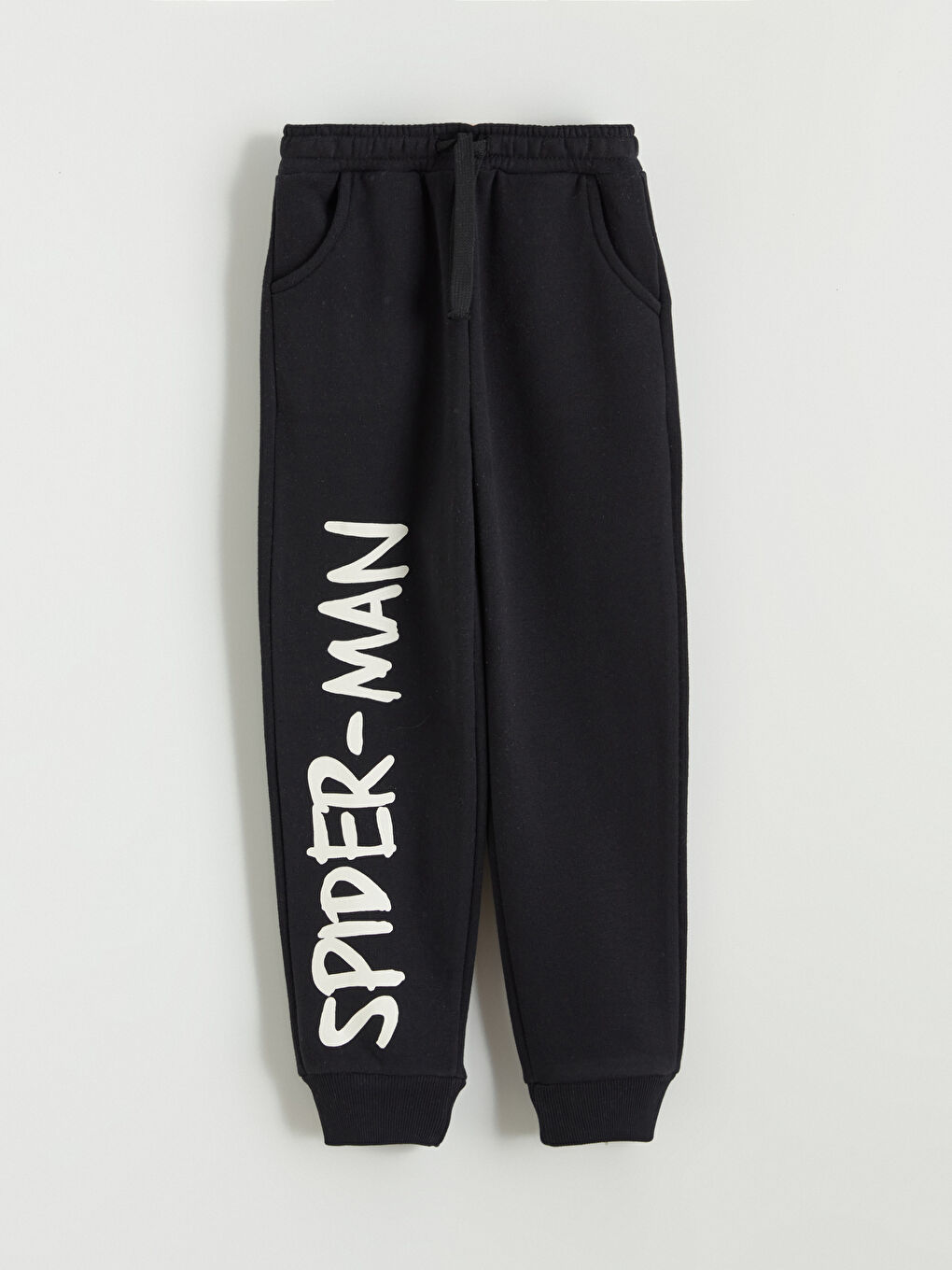 Bej Spider-Man Baskılı Erkek Çocuk Eşofman Takım-4