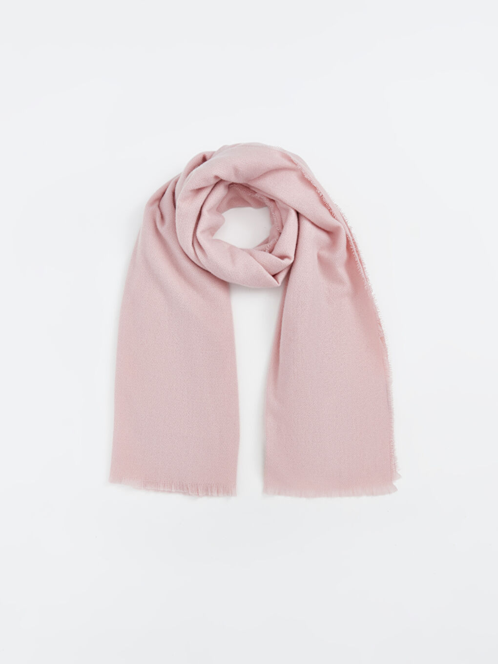 وشاح وردي امرأة