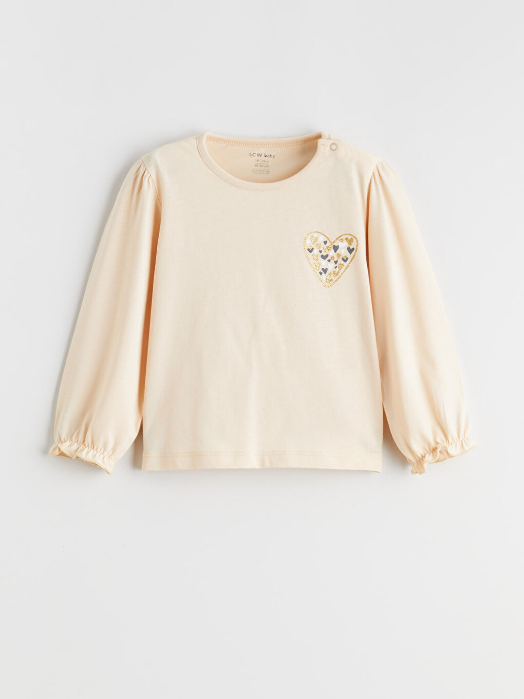 Crew Neck Baby Girls' T-Shirt