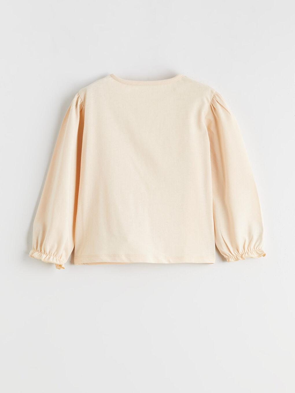 Crew Neck Baby Girls' T-Shirt-1