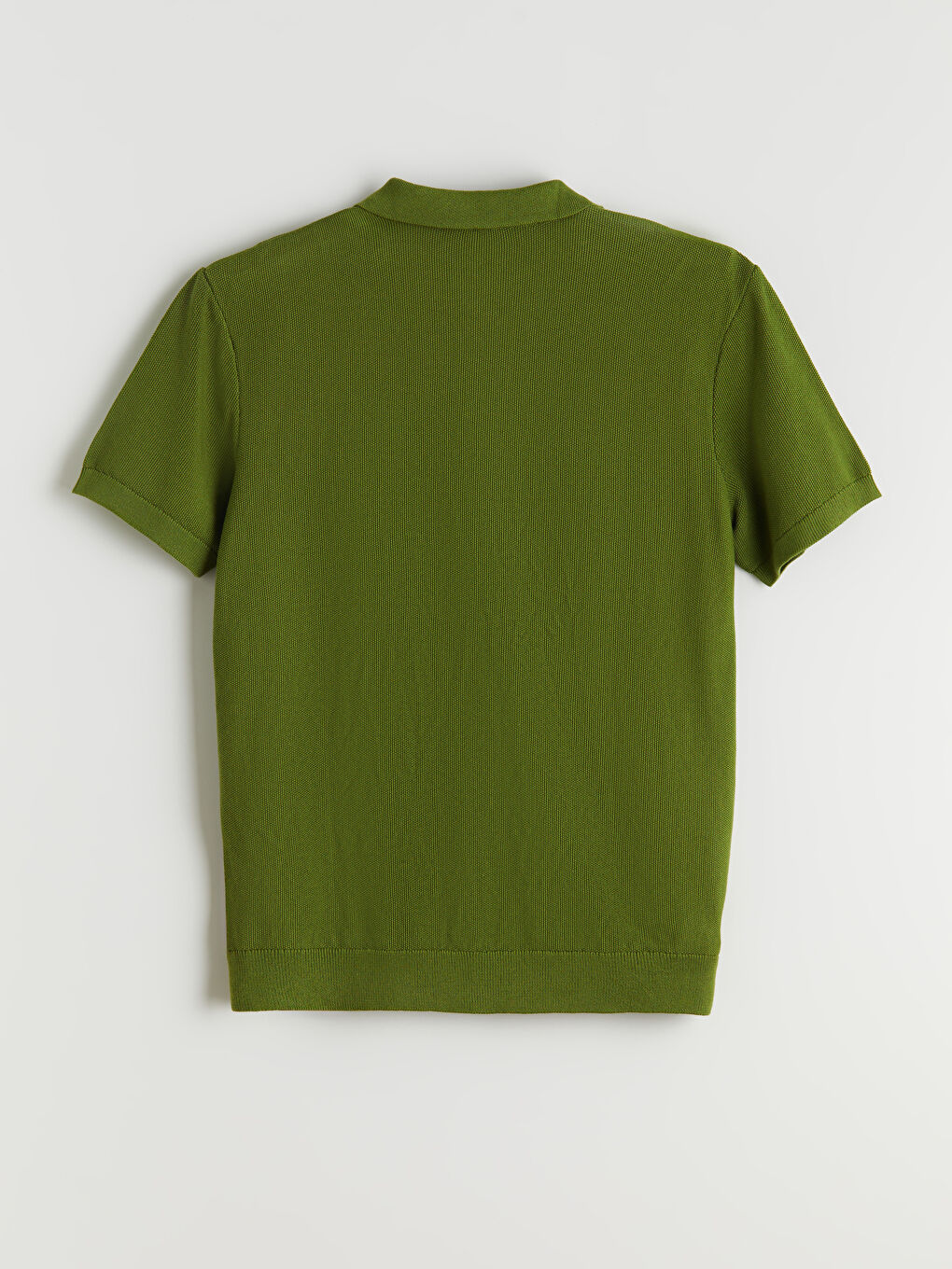 Polo Neck Men's Knitwear Sweater-5
