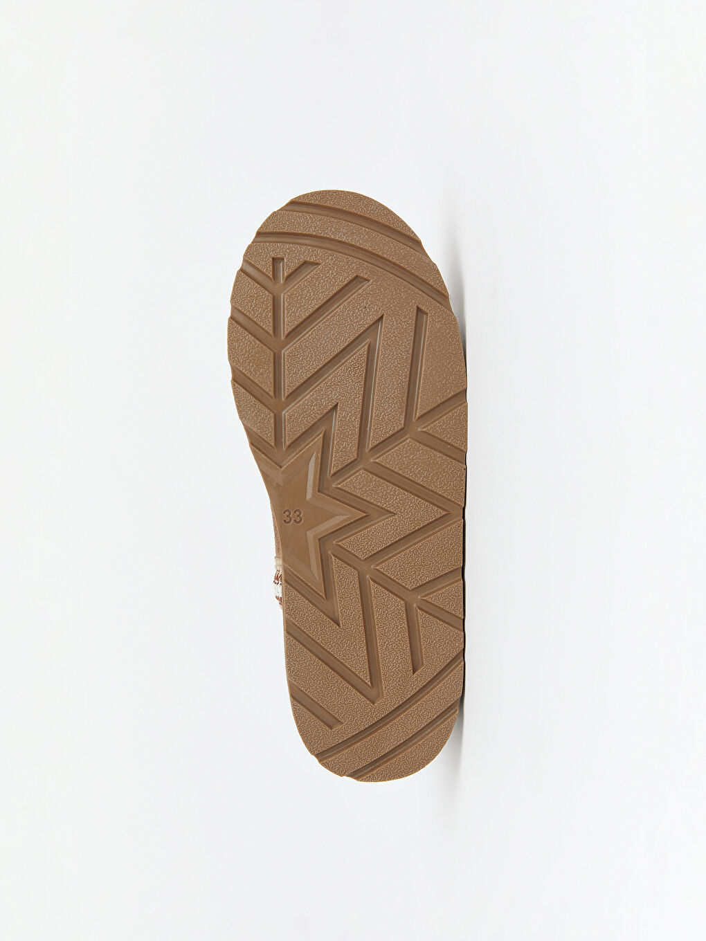 Bej Kız Çocuk Süet Bot-3