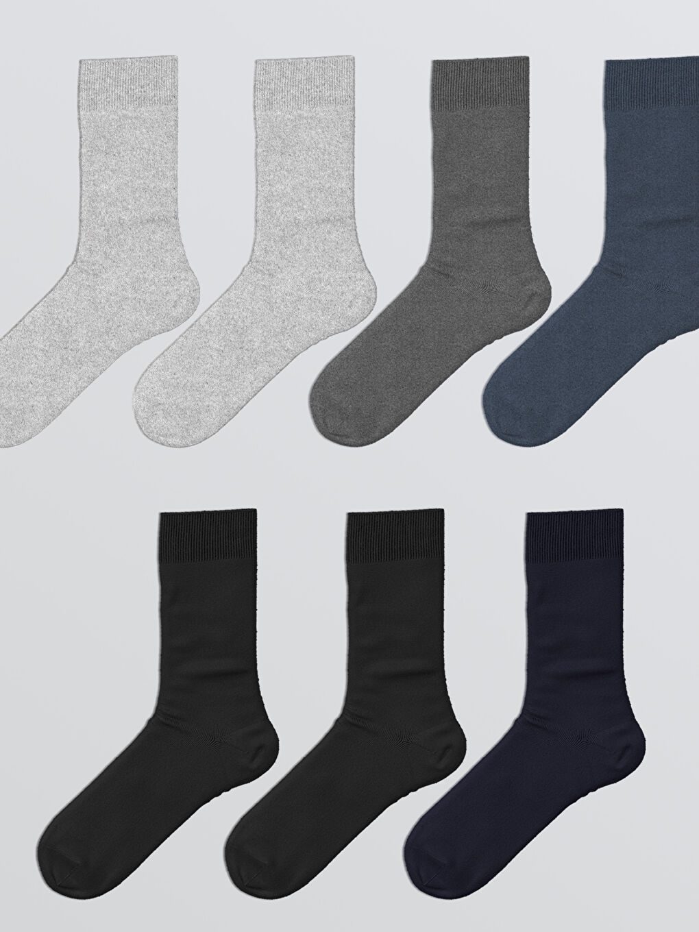 Karışık Erkek Soket Çorap 7'li-1