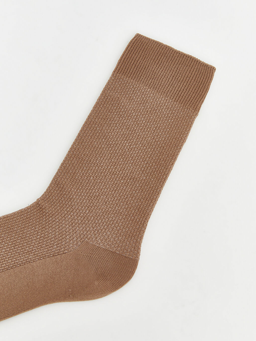 Kahverengi Fitilli Erkek Soket Çorap-1