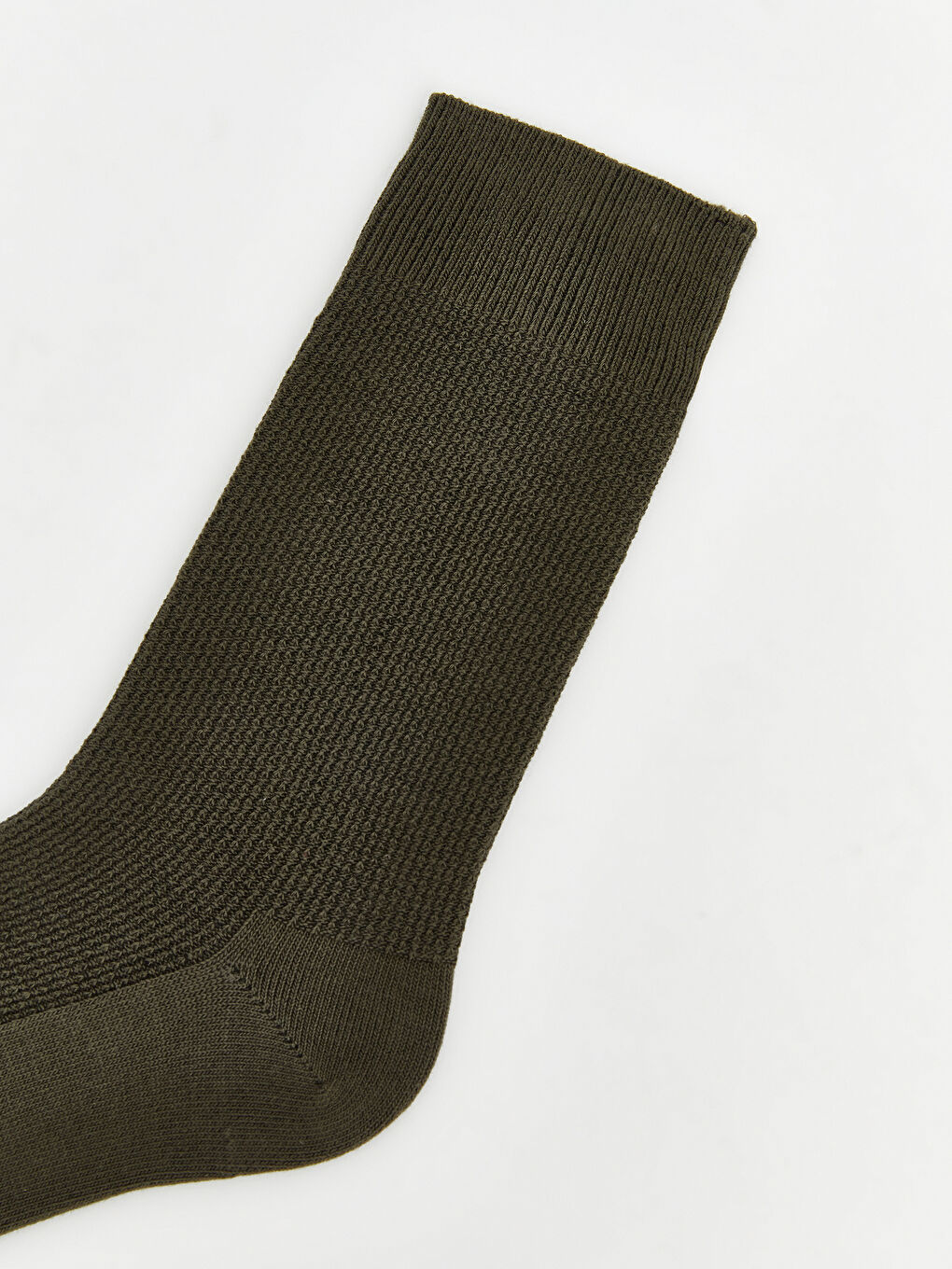 Haki Fitilli Erkek Soket Çorap-1