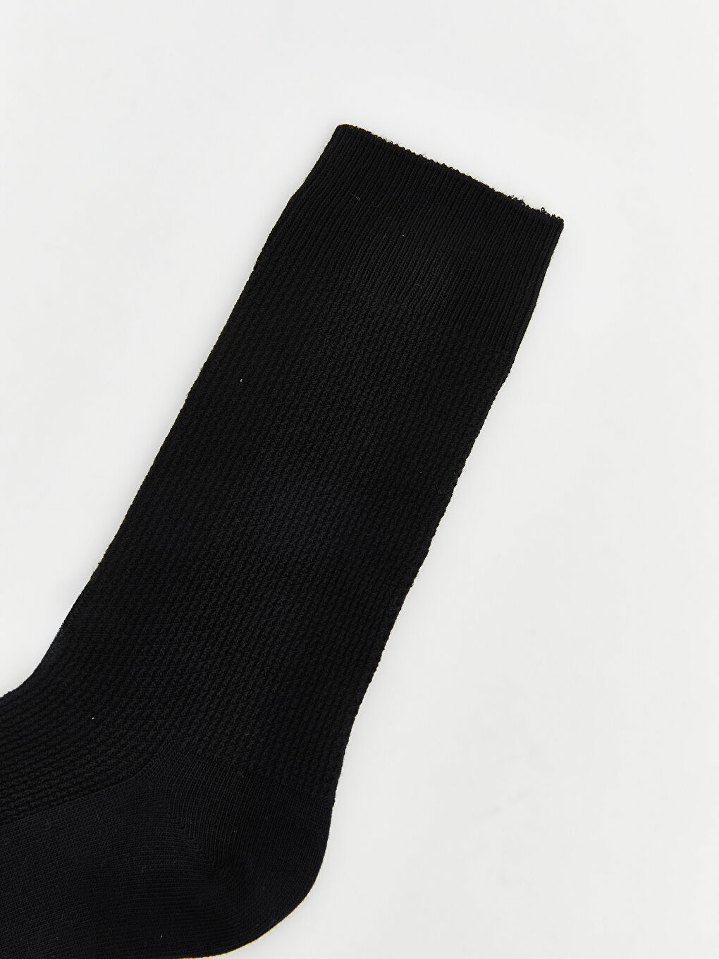 Siyah Fitilli Erkek Soket Çorap-1