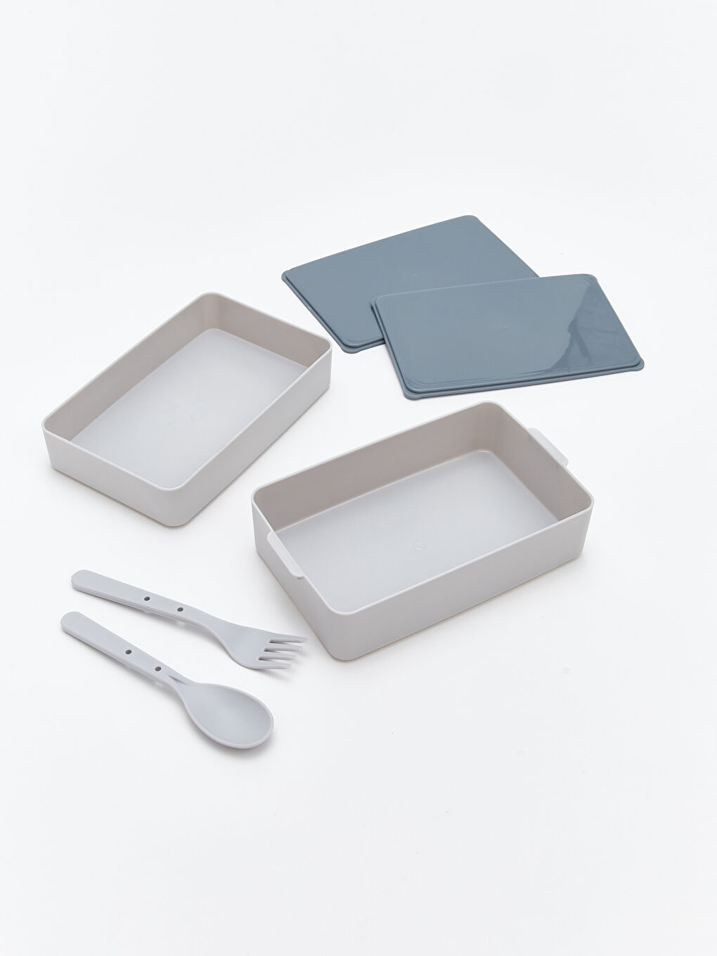 Kahverengi İki Katlı Beslenme Kutusu-1