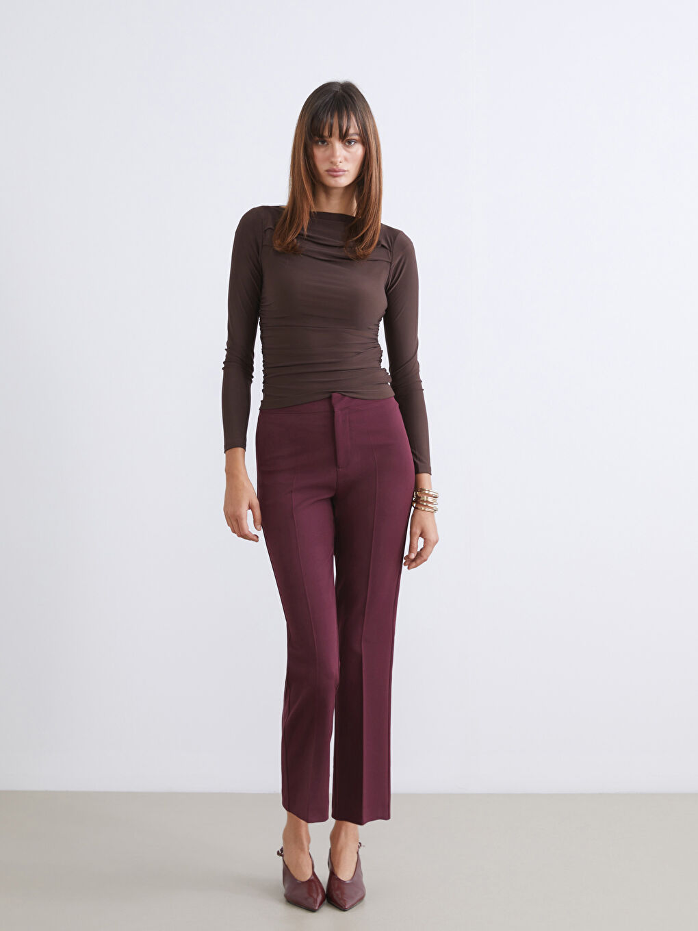 Slim Fit Women's Trousers