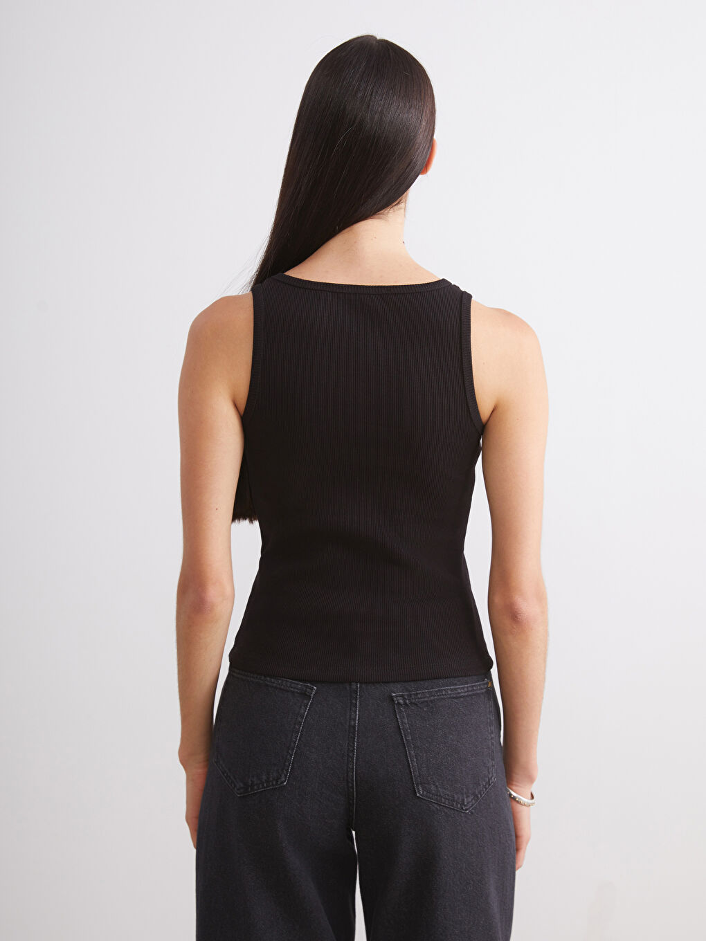 Bordo Bisiklet Yaka Kadın Atlet 2'li-5