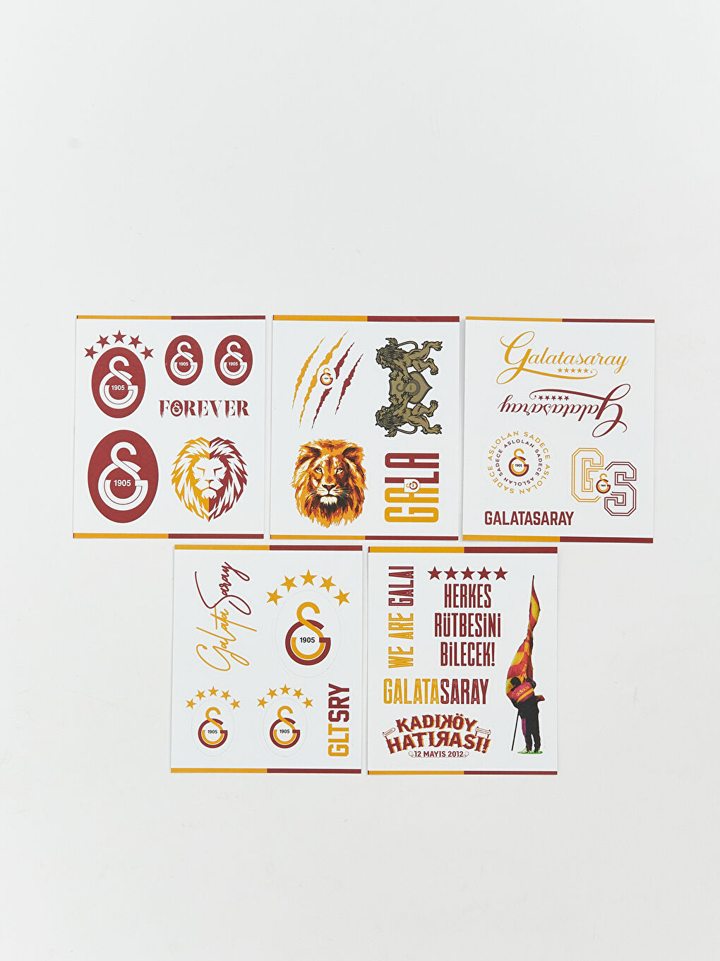 Galatasaray Baskılı Sticker Seti-1
