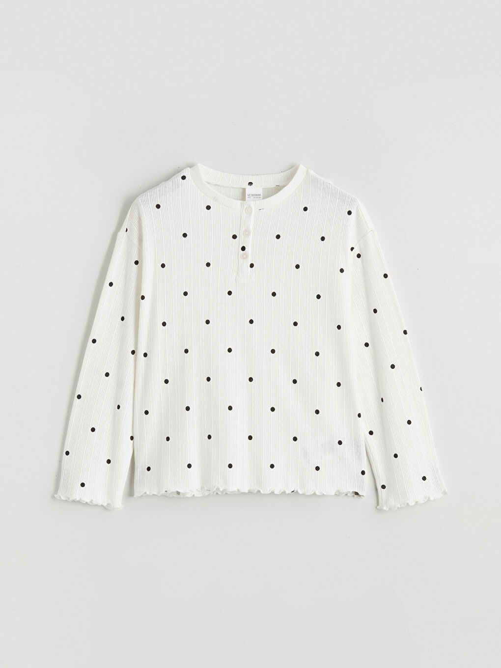 Момиче Екрю Комплект пижами-1