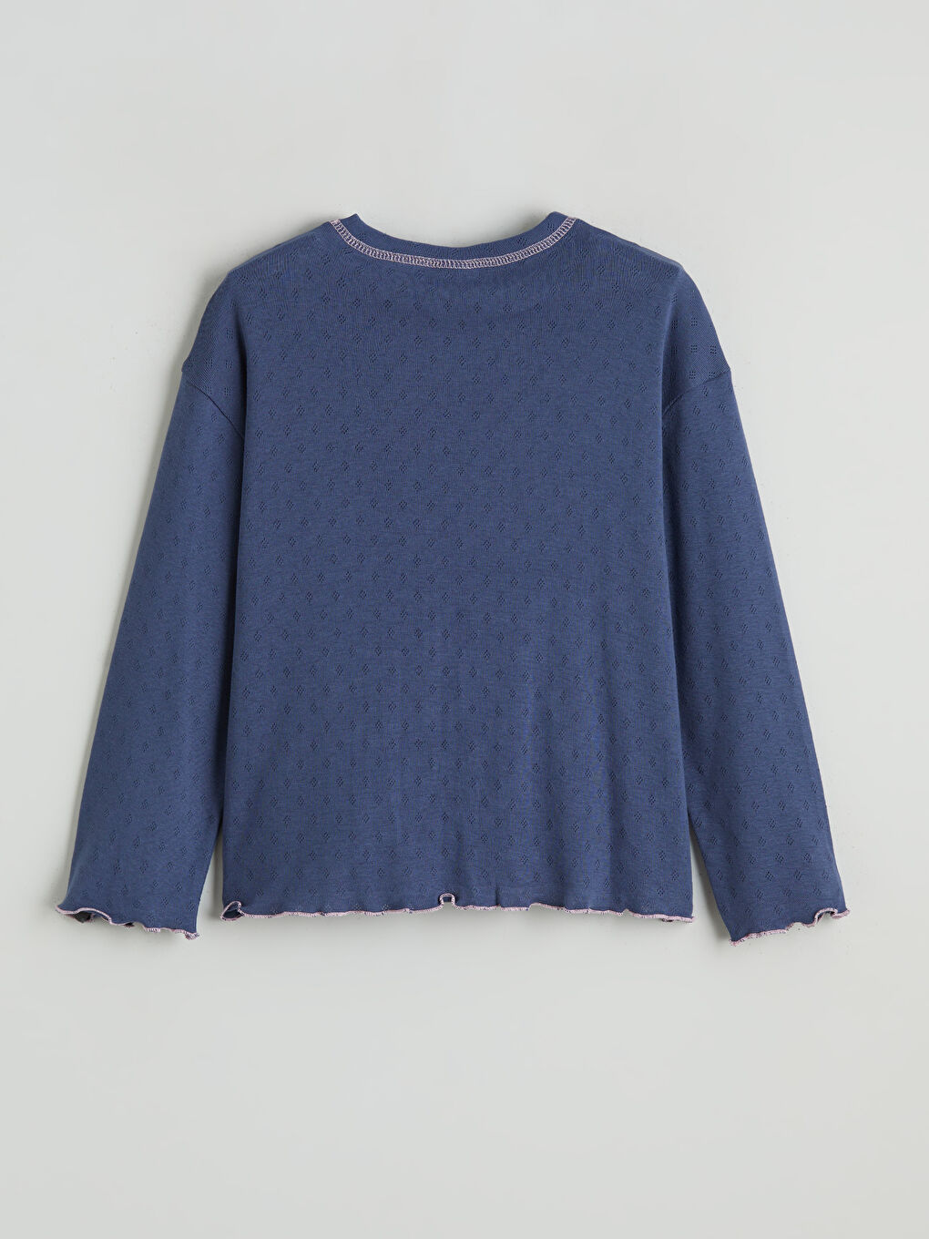 Піжамний комплект для дівчаток з круглим вирізом горловини-2