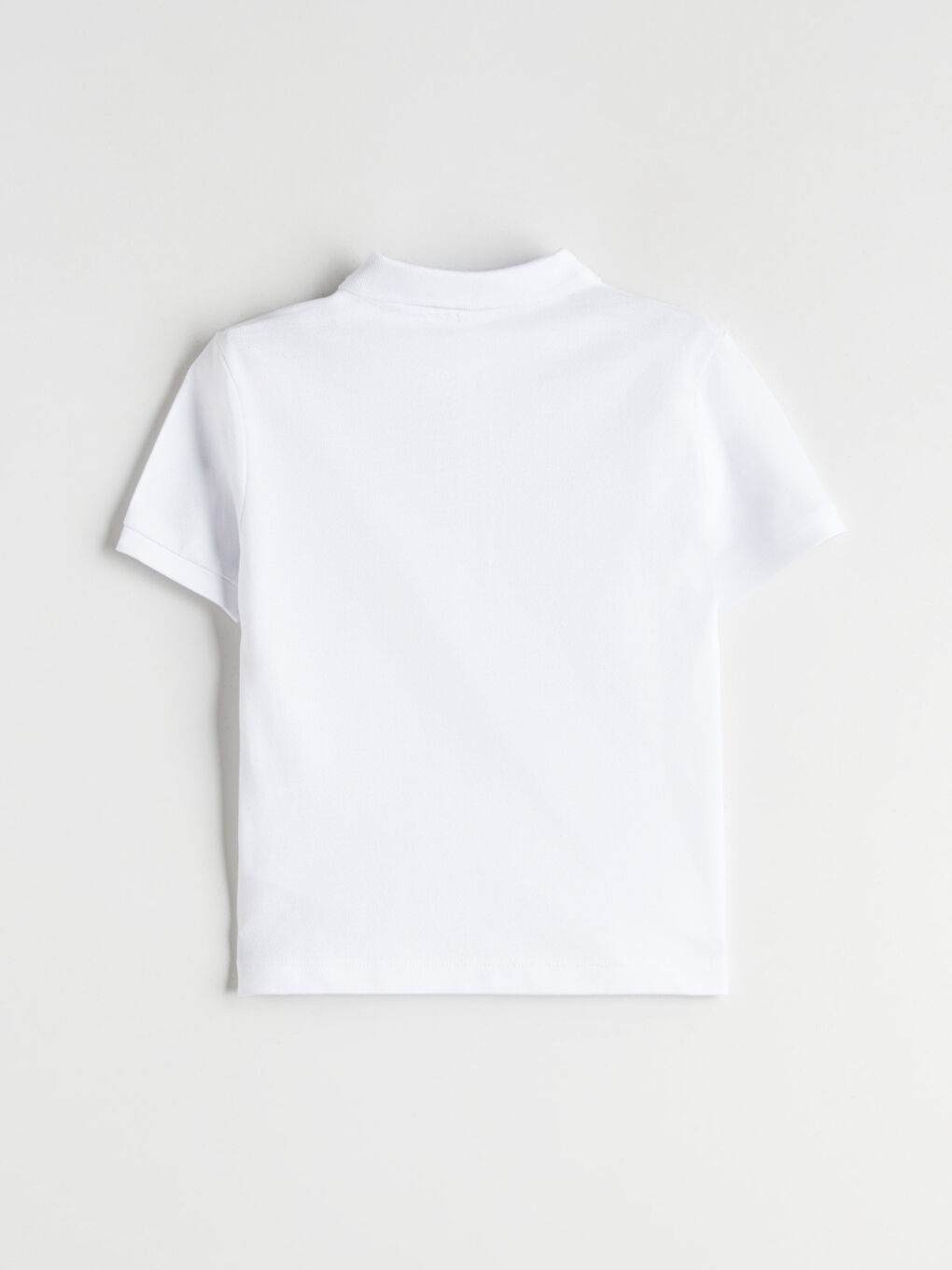 Beyaz Polo Yaka Erkek Çocuk Tişört 2'li-4