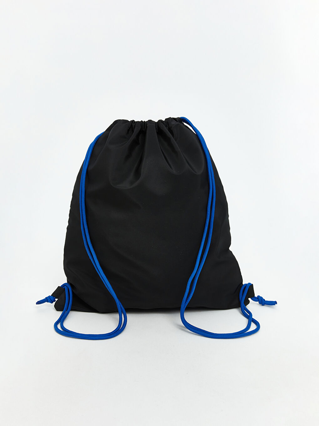 Siyah Real Madrid Baskılı Erkek İpli Sırt Çantası-1