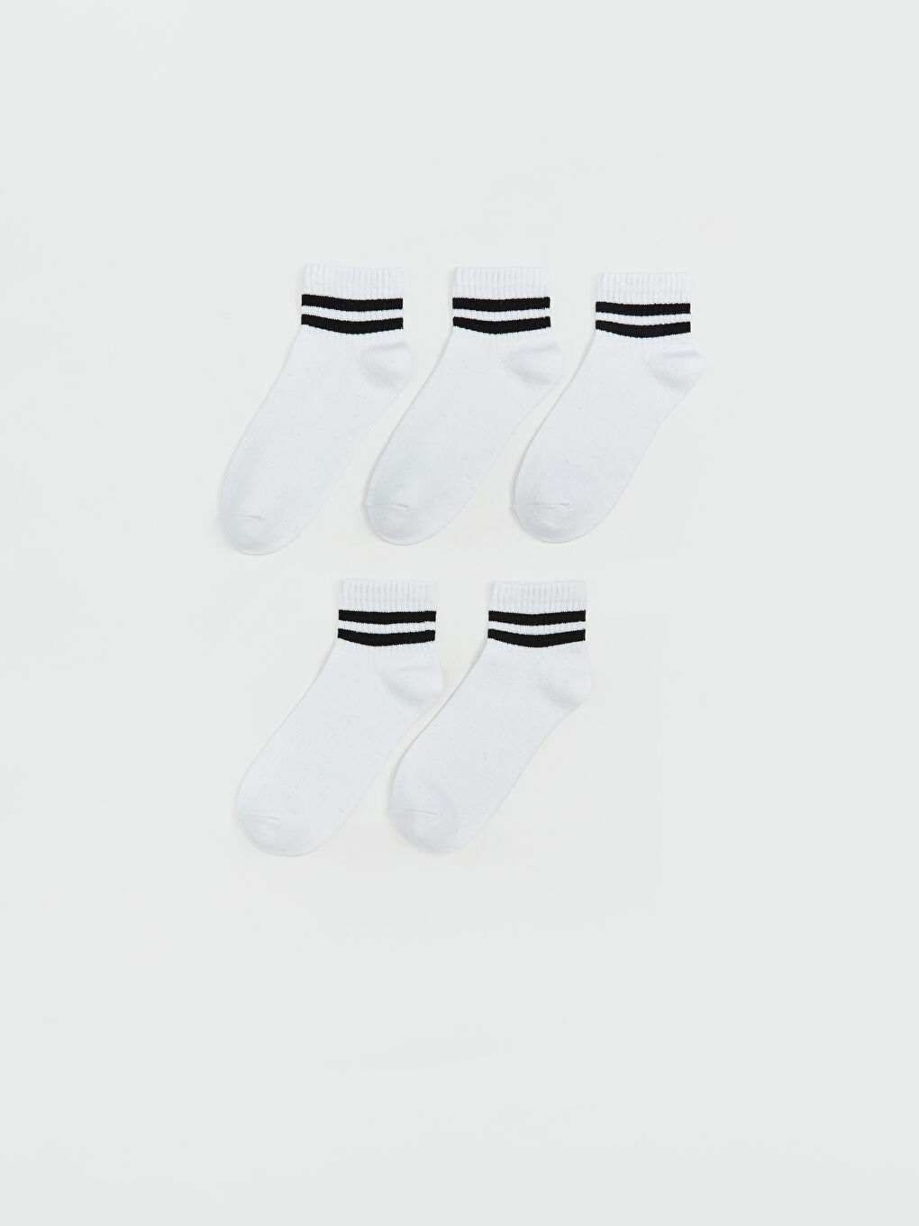 Striped Boys' Ankle Socks 5 Pack