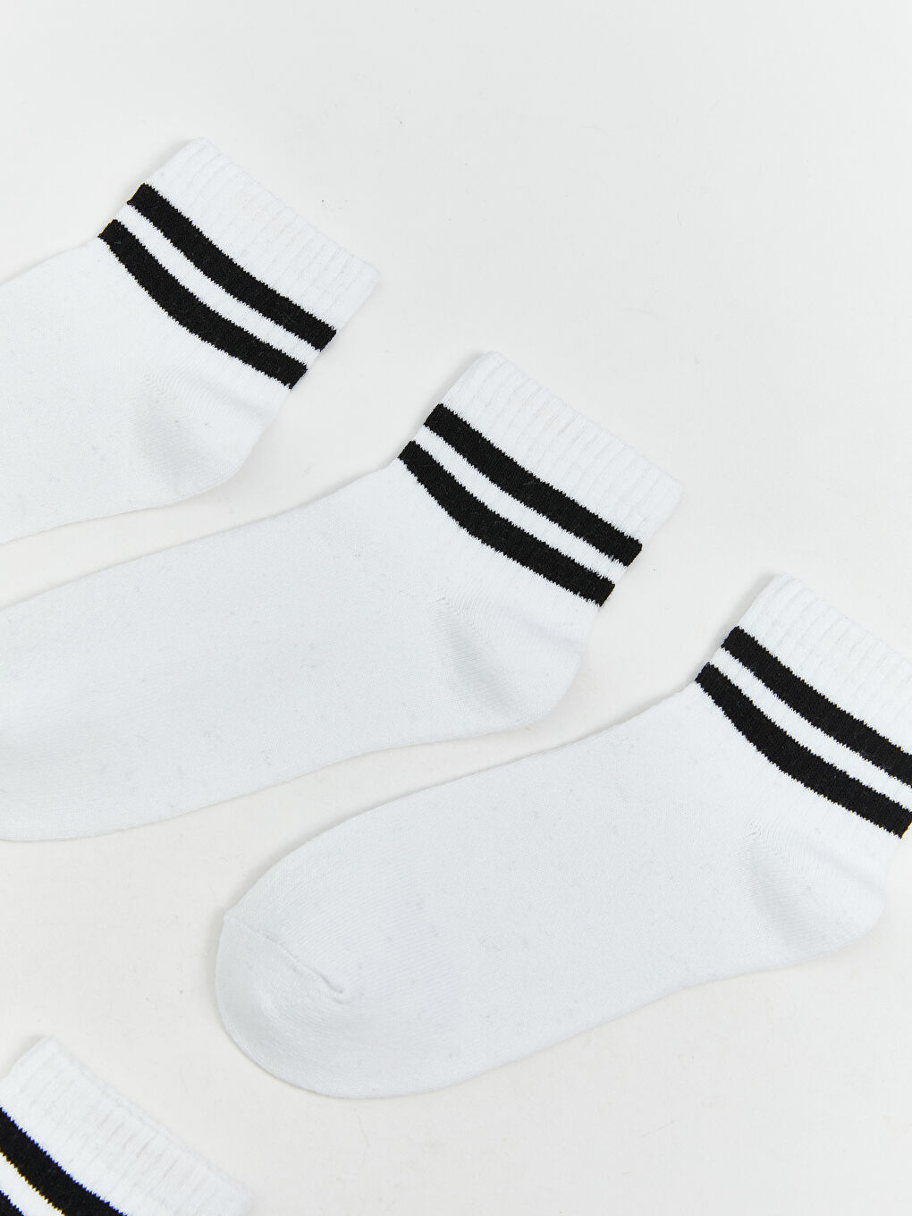 Striped Boys' Ankle Socks 5 Pack-1
