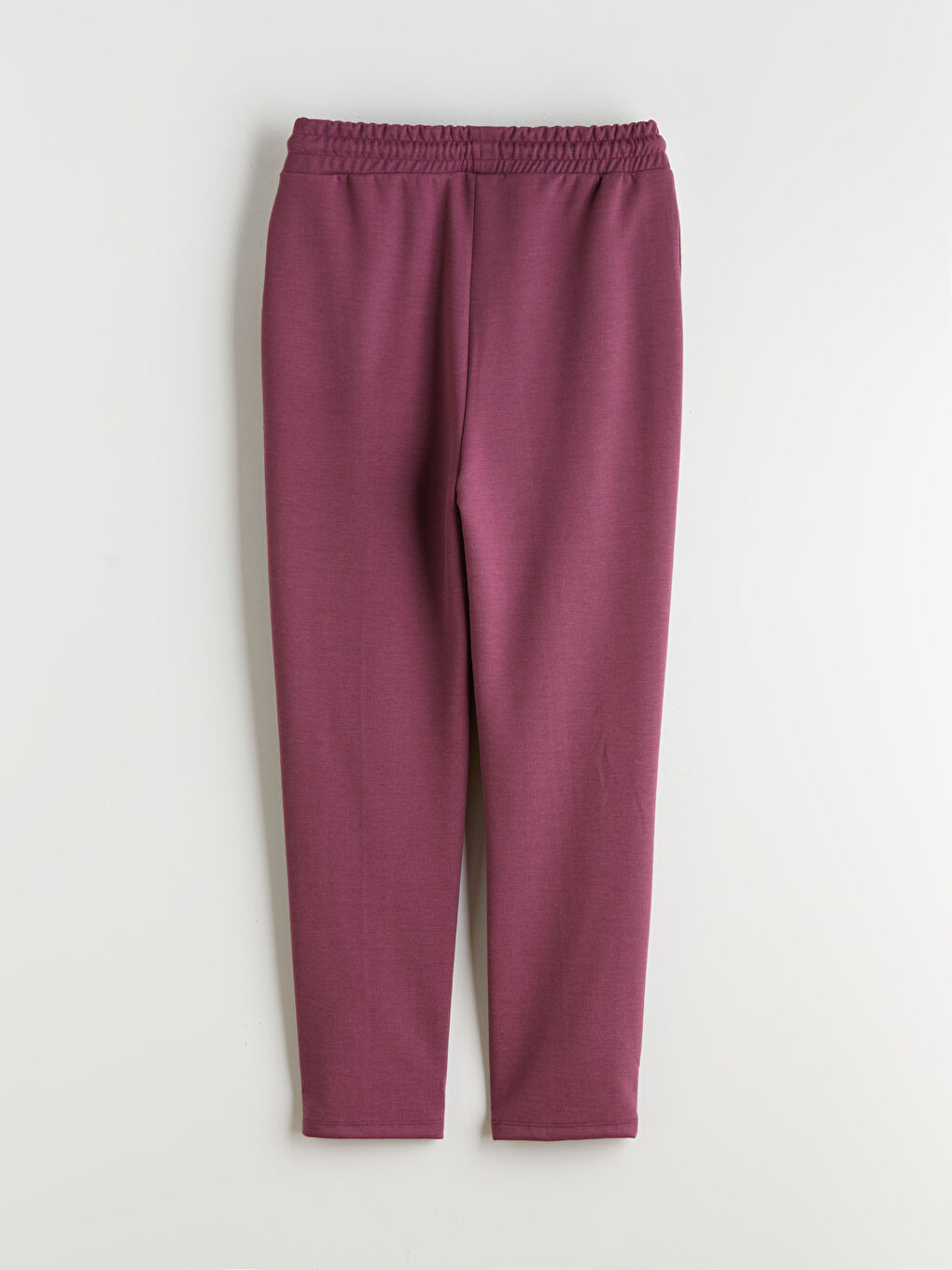 Mürdüm Beli Lastikli Kadın Eşofman Altı-1