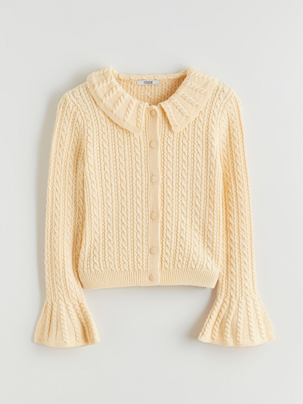 Woman YELLOW Cardigan-4