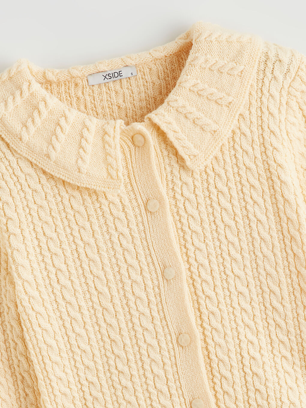 Woman YELLOW Cardigan-5