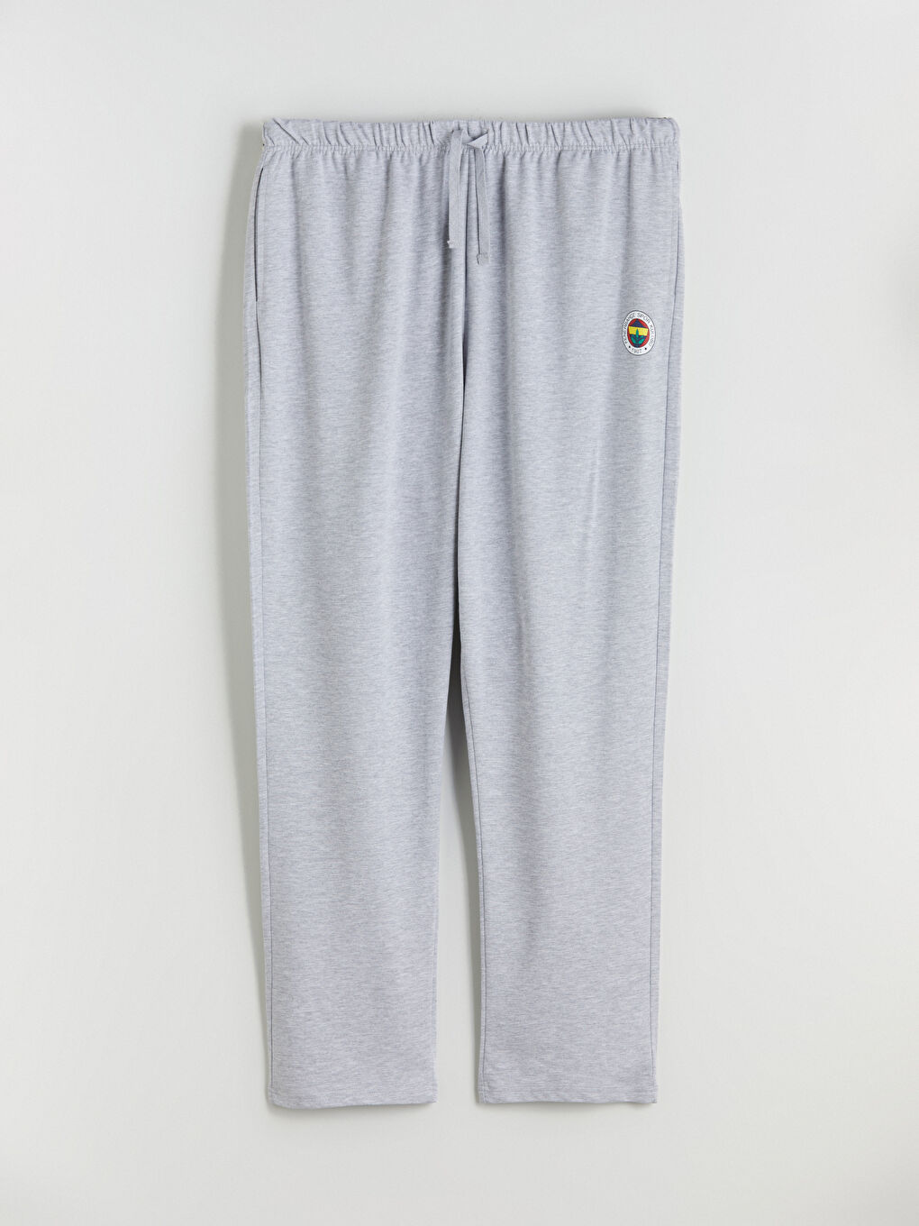 Lacivert Büyük Beden Standart Kalıp Fenerbahçe Baskılı Erkek Pijama Takımı-7