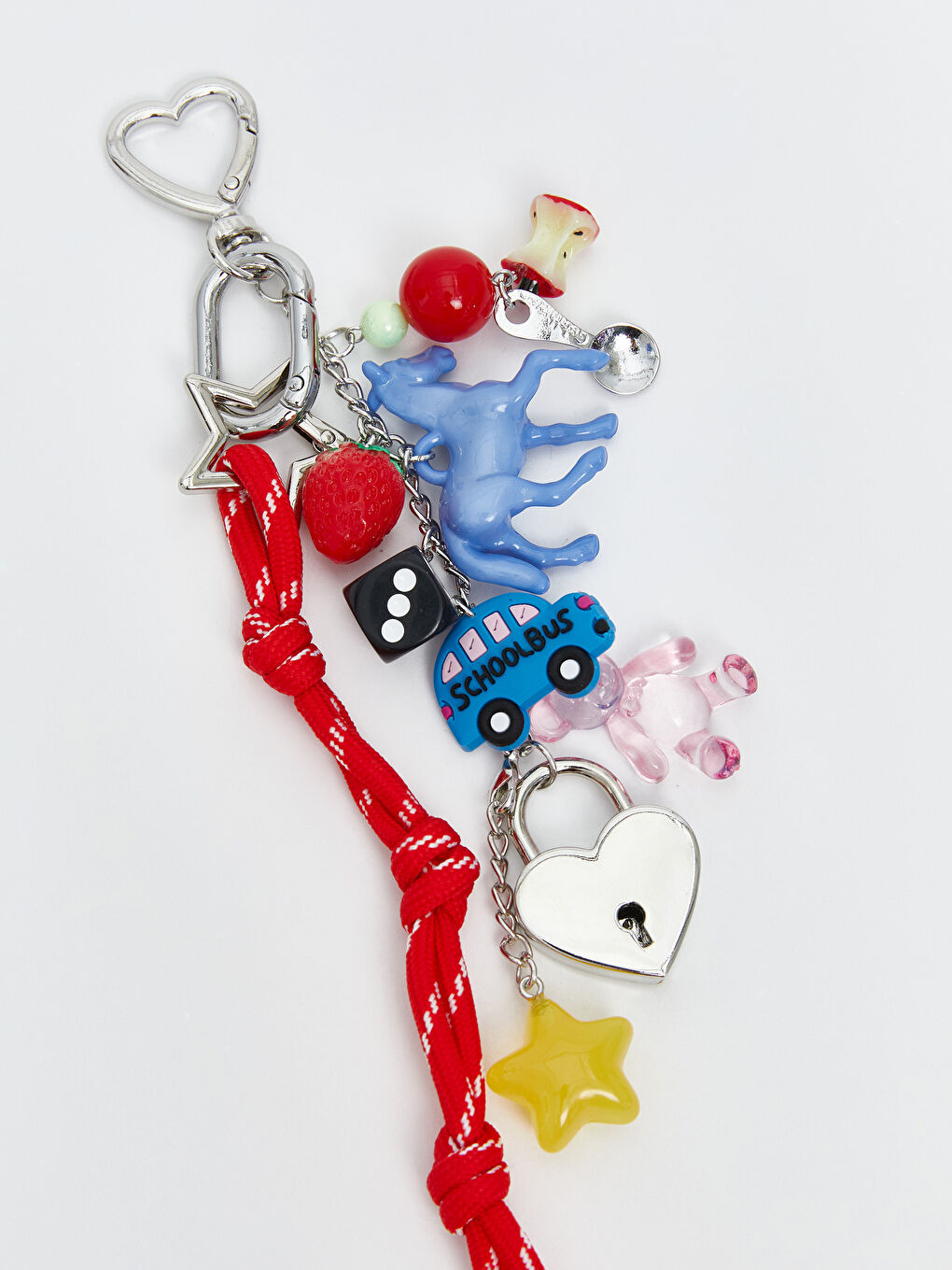 Cord Detailed Women's Bag Charm-1