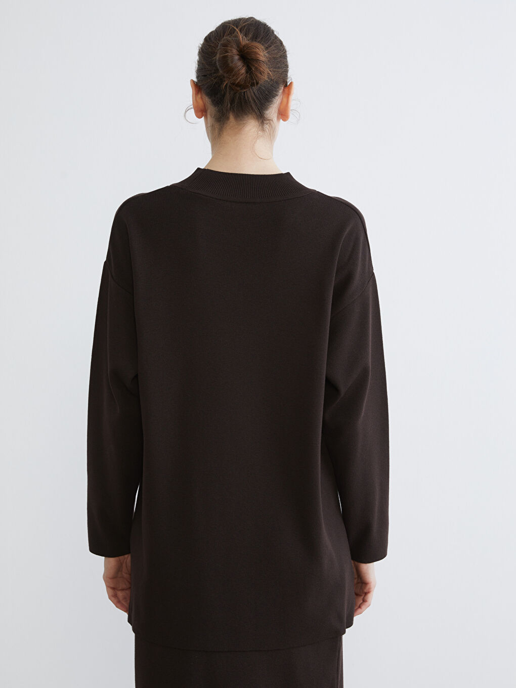 Polurolka Ženski Džemper od Trikotaže-3