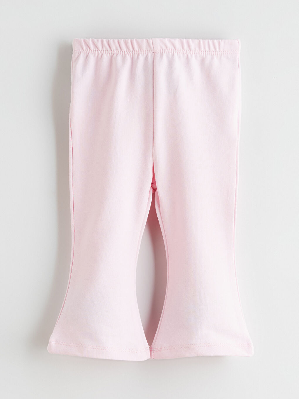 Pembe Polo Yaka Kız Bebek Sweatshirt ve Tayt-4