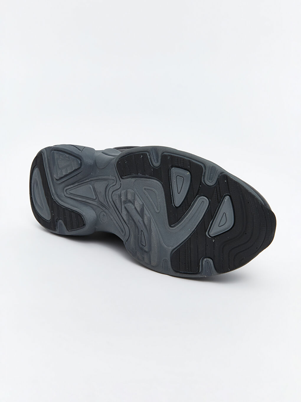 Siyah Bağcıklı Kadın Spor Ayakkabı-3