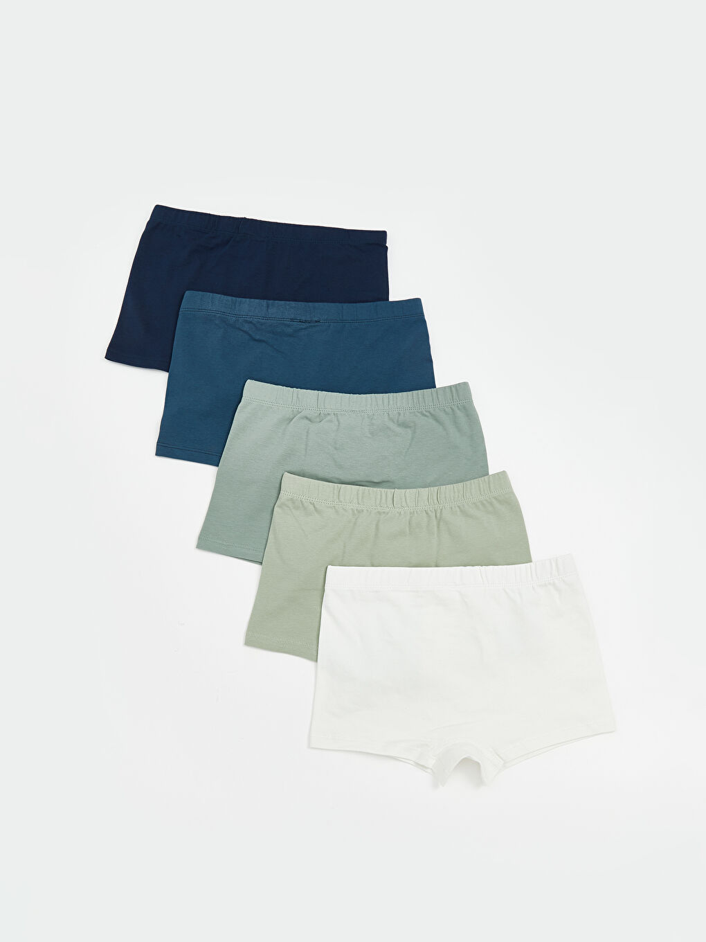 Lacivert Basic Erkek Çocuk Boxer 5'li-1