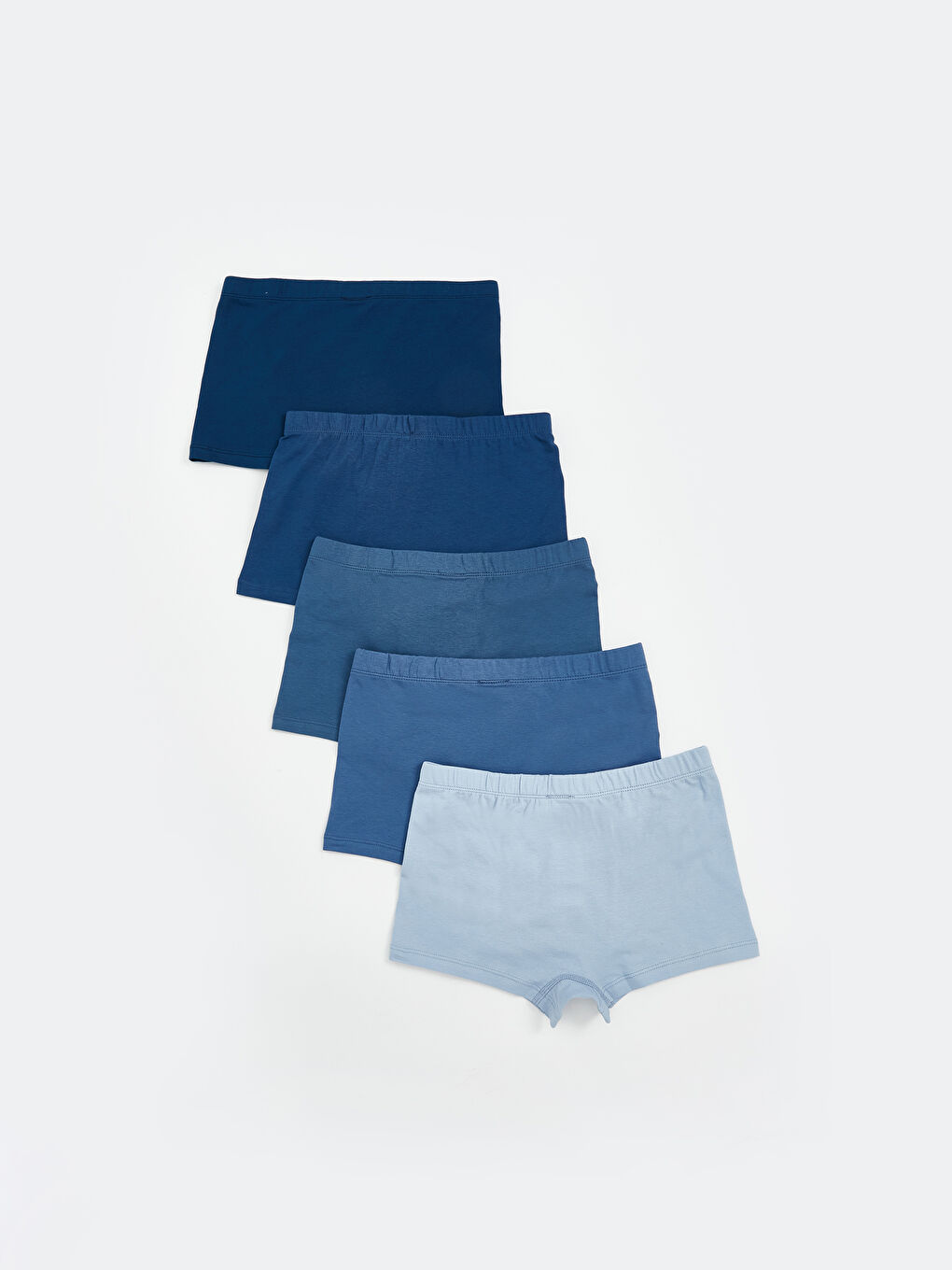 Lacivert Basic Erkek Çocuk Boxer 5'li-1