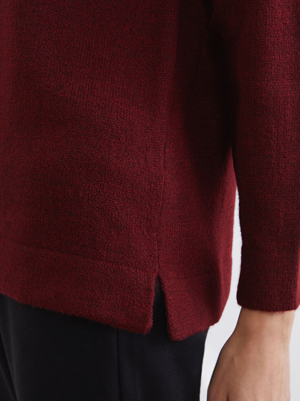 Crew Neck Rhinestone Embellished Women's Knitwear Cardigan-2