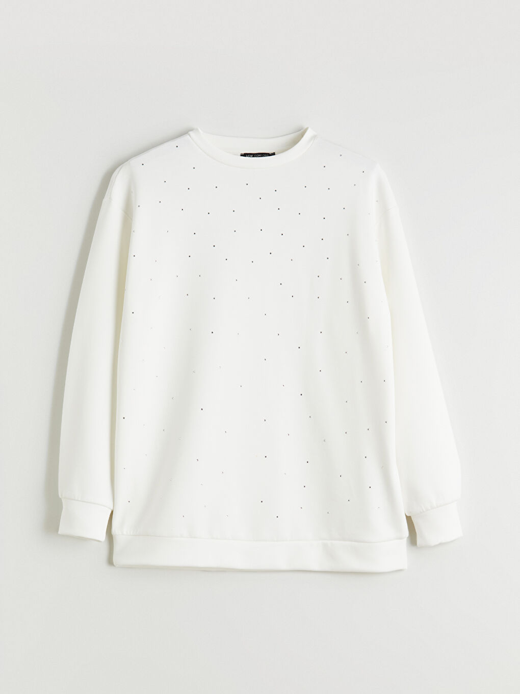 Woman ECRU Sweatshirt-4
