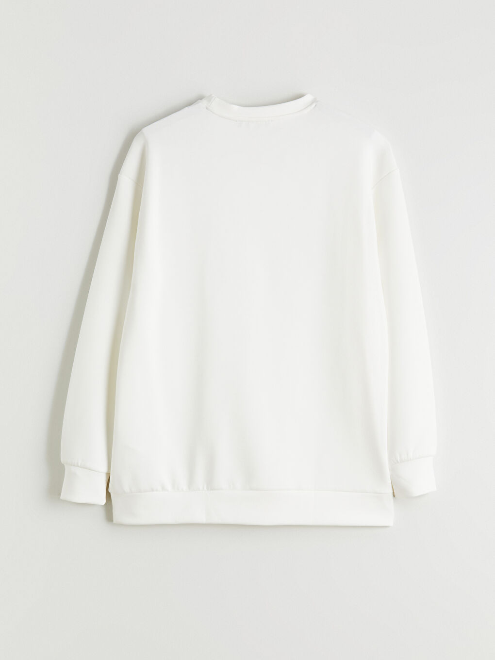 Woman ECRU Sweatshirt-5
