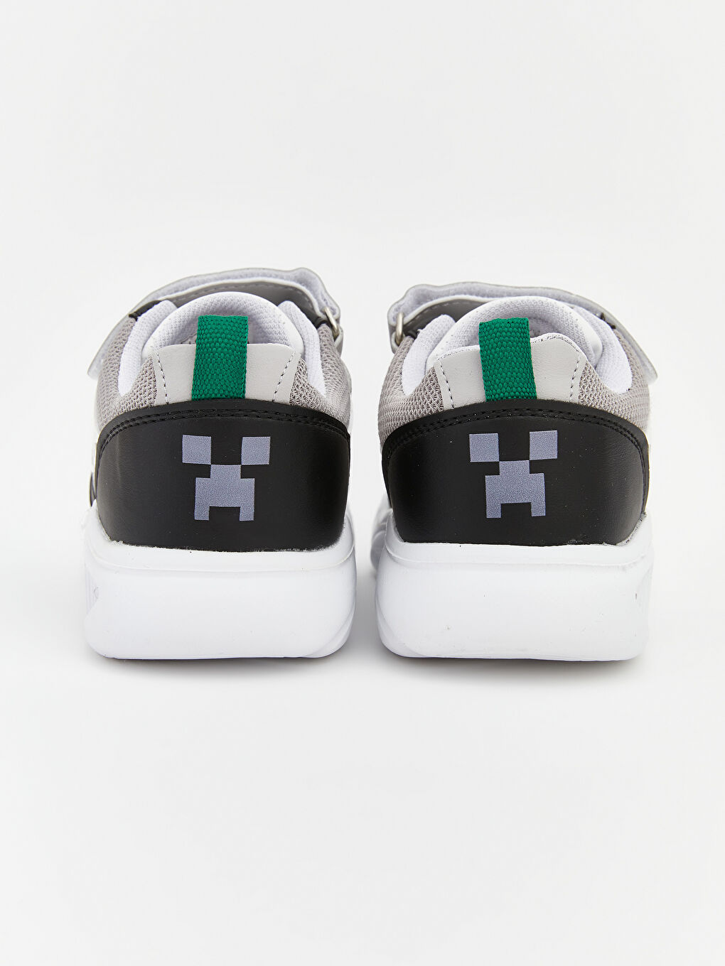 Siyah Bağcık ve Cırt Cırtlı Erkek Bebek Spor Ayakkabı-5