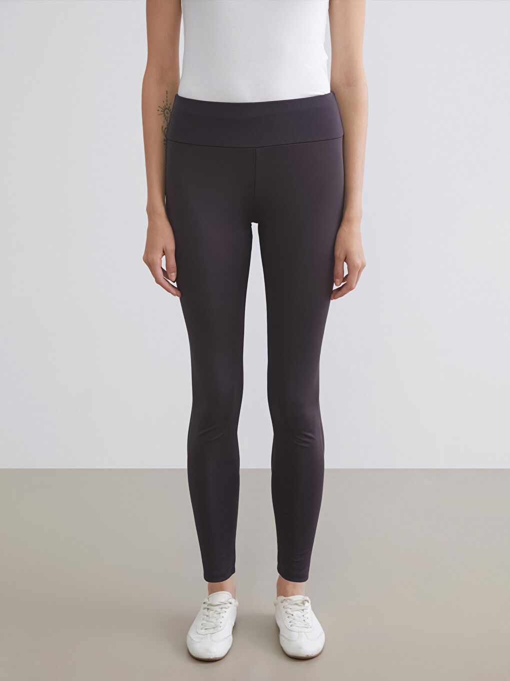 Elasticated Waist Women's Leggings-1