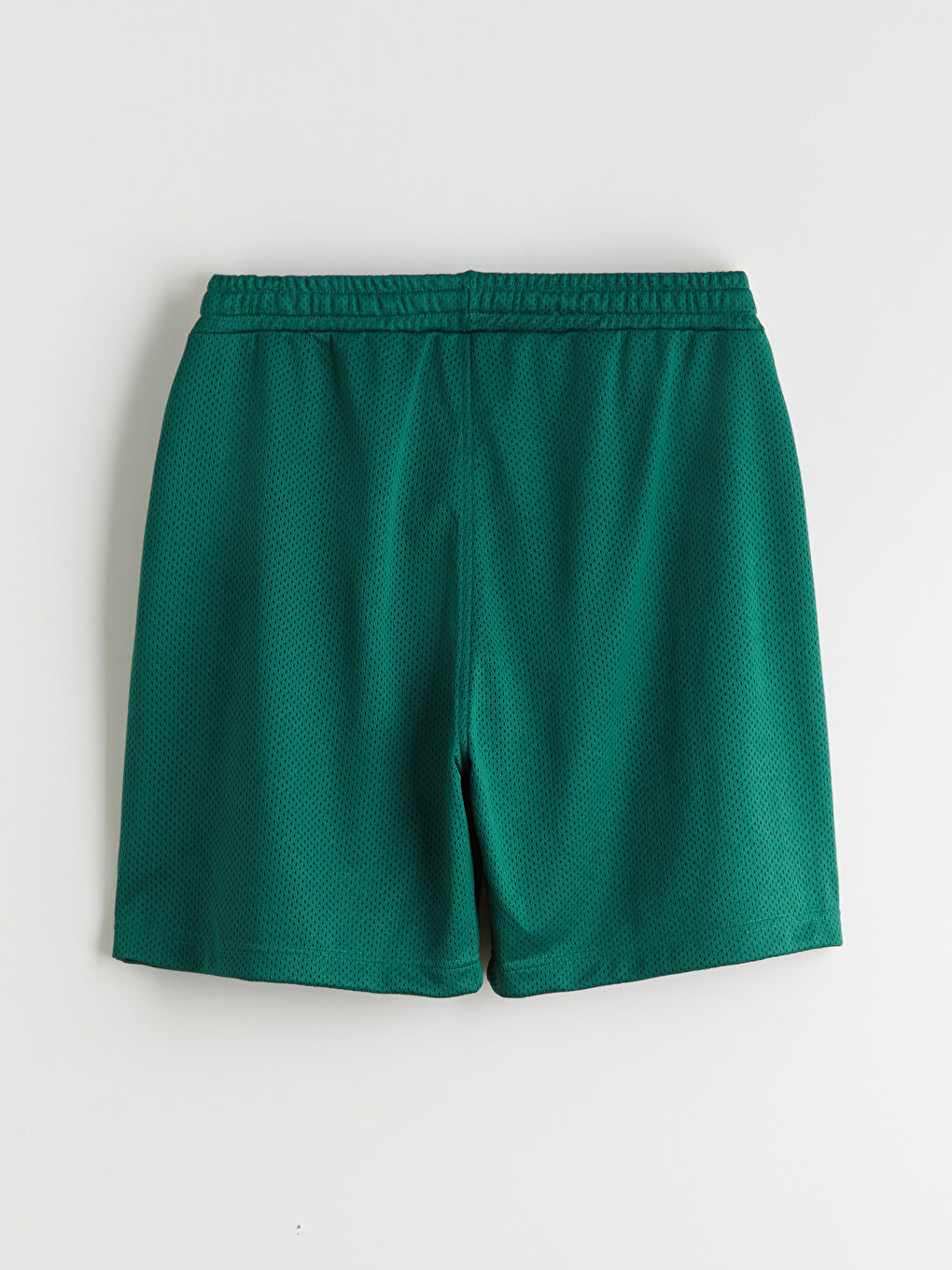Yeşil Rahat Kalıp Erkek Şort-5
