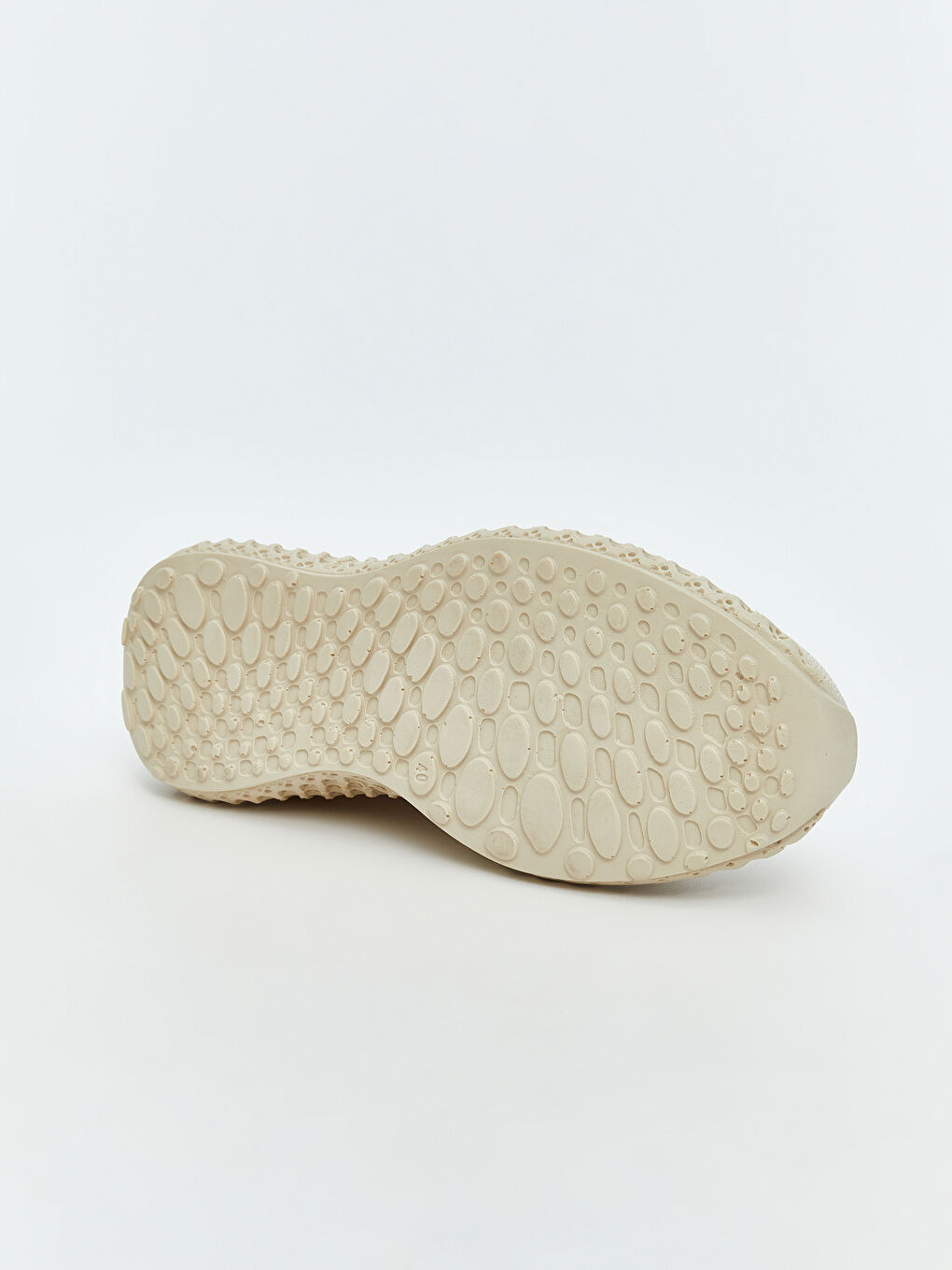 Bej Bağcıklı Kadın Spor Ayakkabı-3