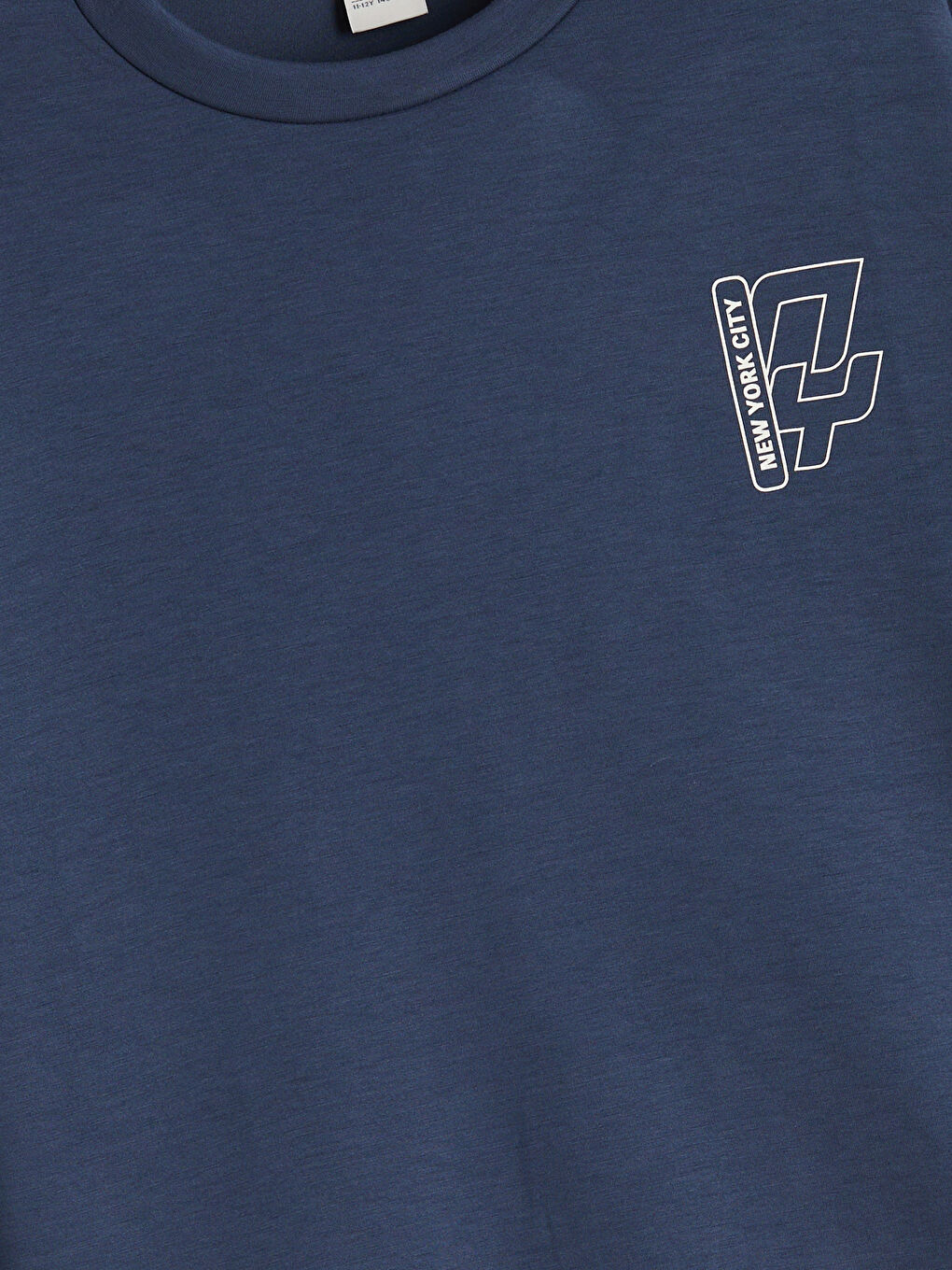 Crew Neck Boys' Sweatshirt-5