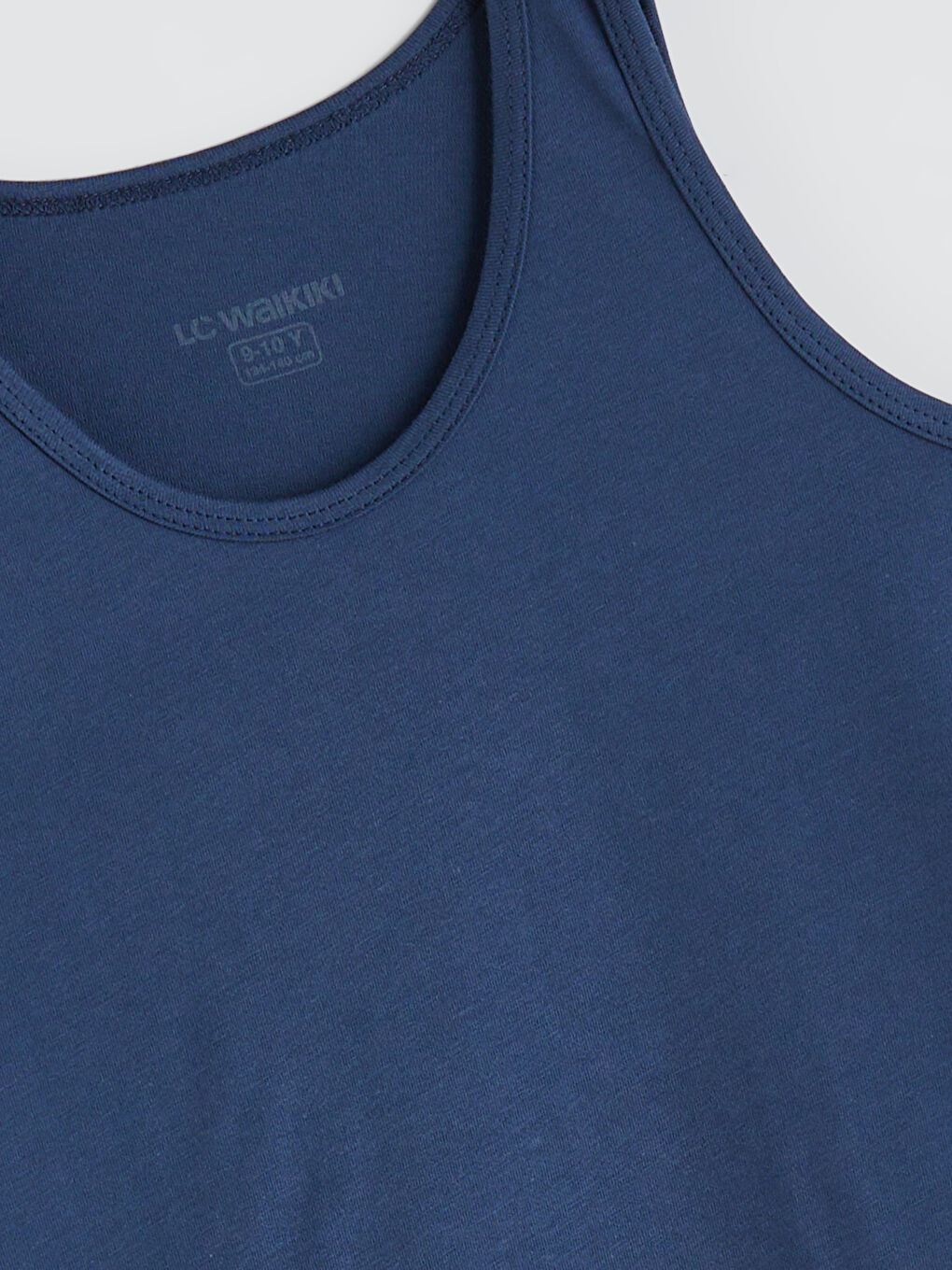 Lacivert Bisiklet Yaka Erkek Çocuk Atlet 5'li-4