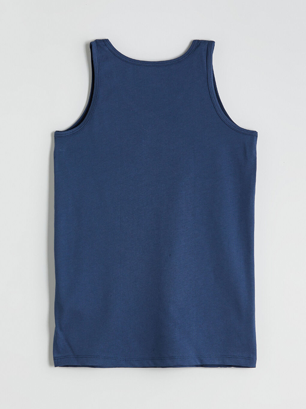 Lacivert Bisiklet Yaka Erkek Çocuk Atlet 5'li-5