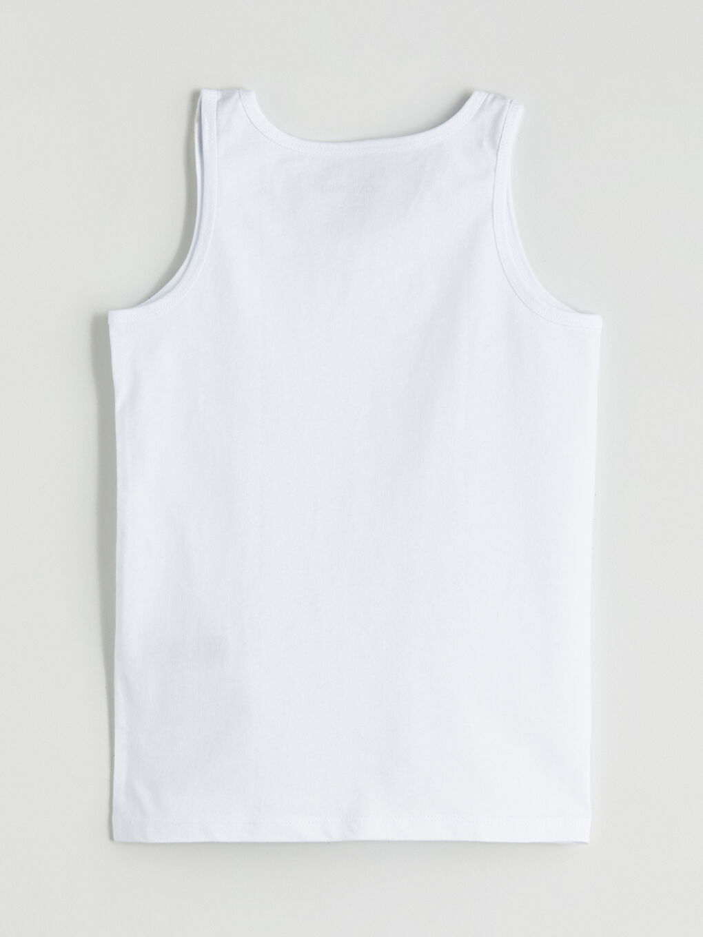 Gri Bisiklet Yaka Erkek Çocuk Atlet 5'li-3