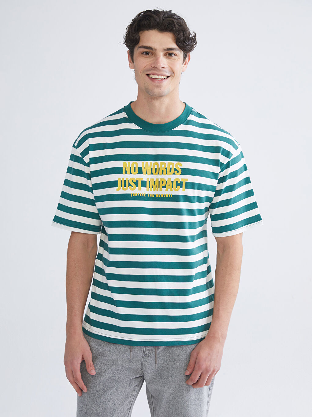 Crew Neck Jersey Men's T-Shirt