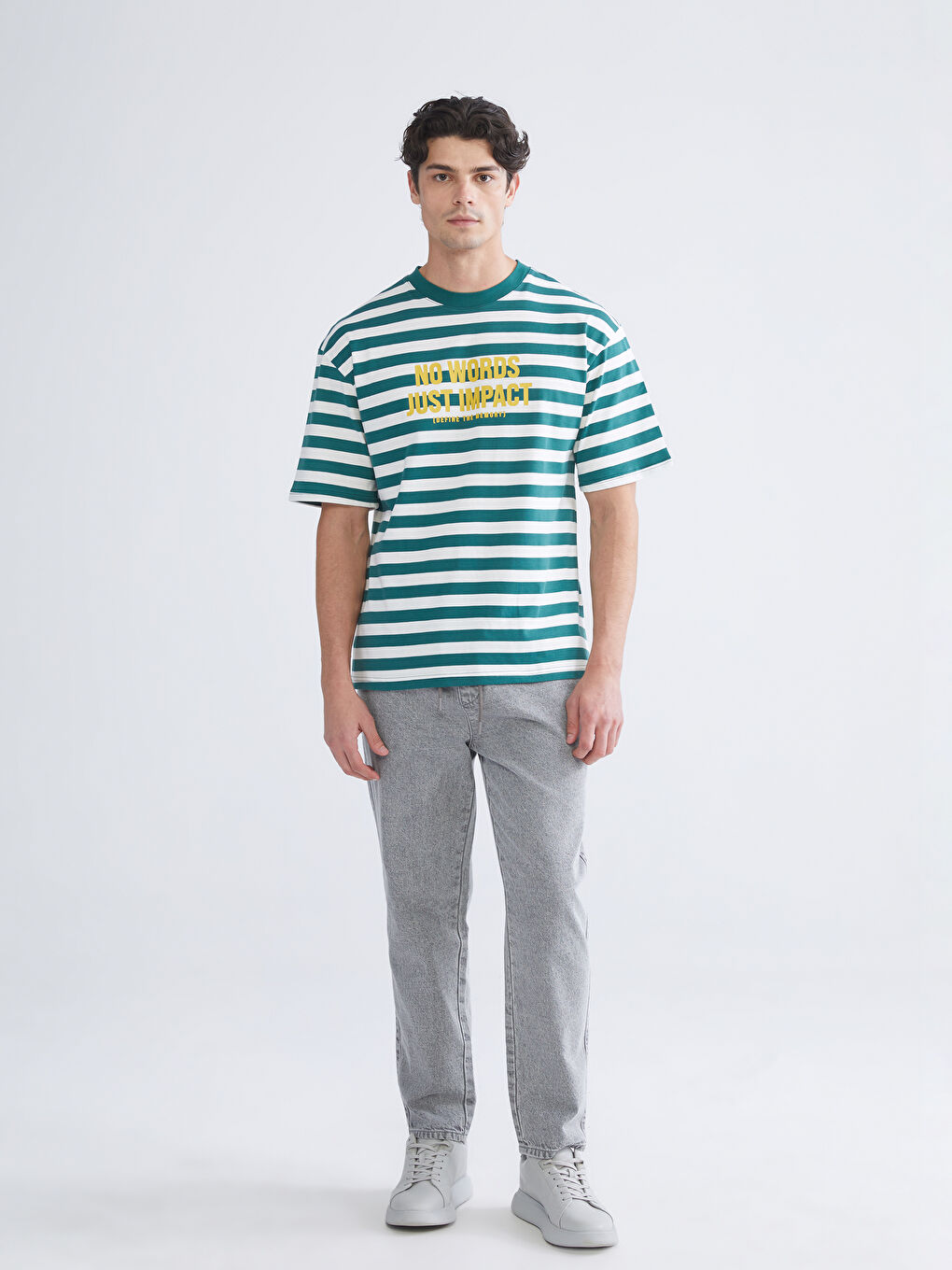 Crew Neck Jersey Men's T-Shirt-1