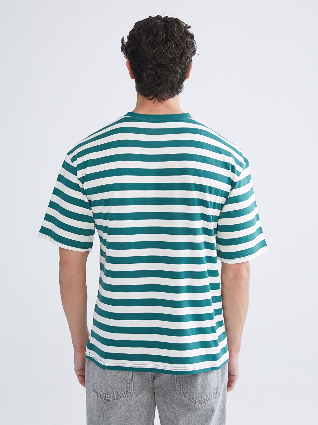 Crew Neck Jersey Men's T-Shirt-3